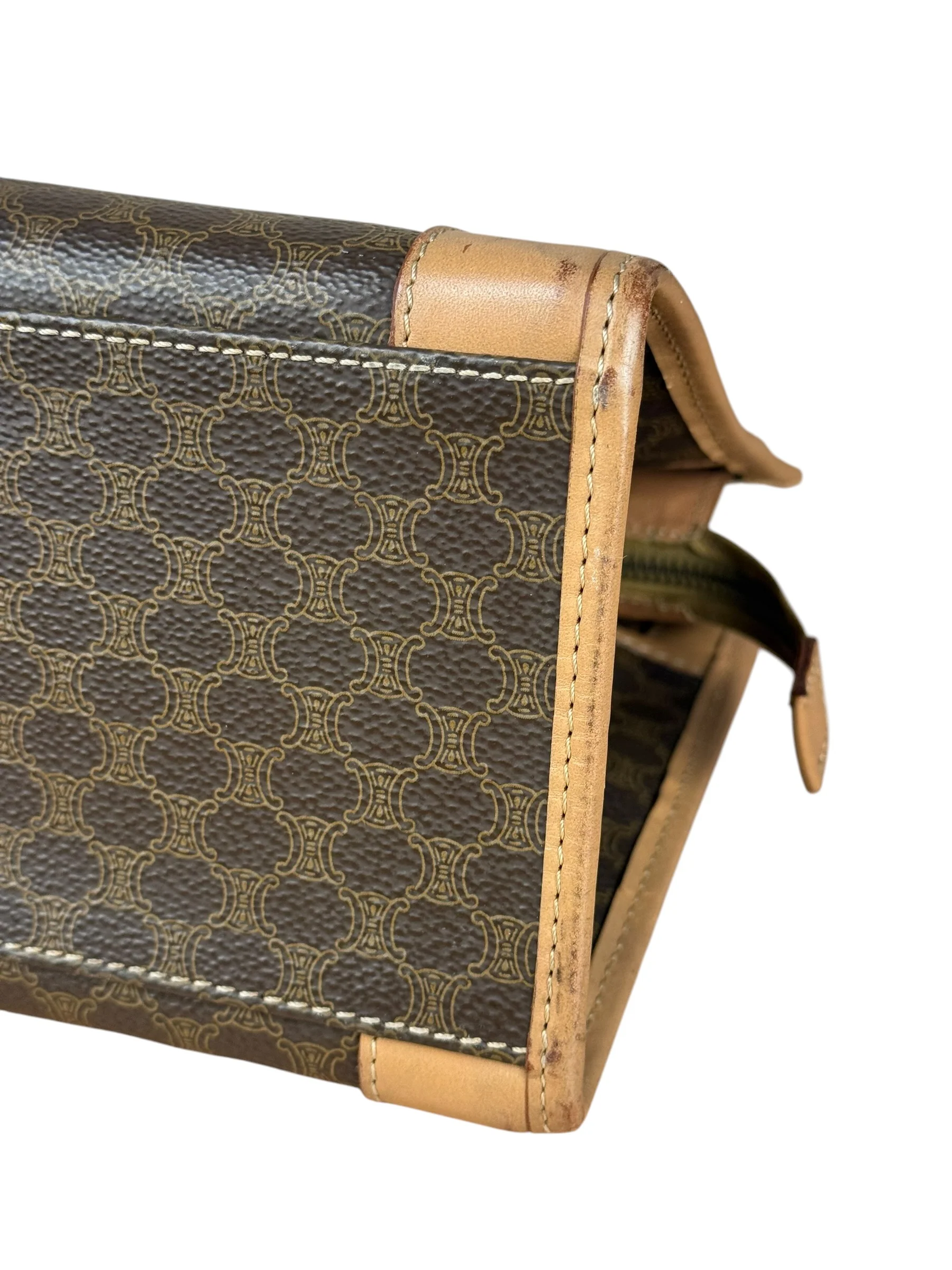 Celine Vintage Macadam Handbag - Image 18
