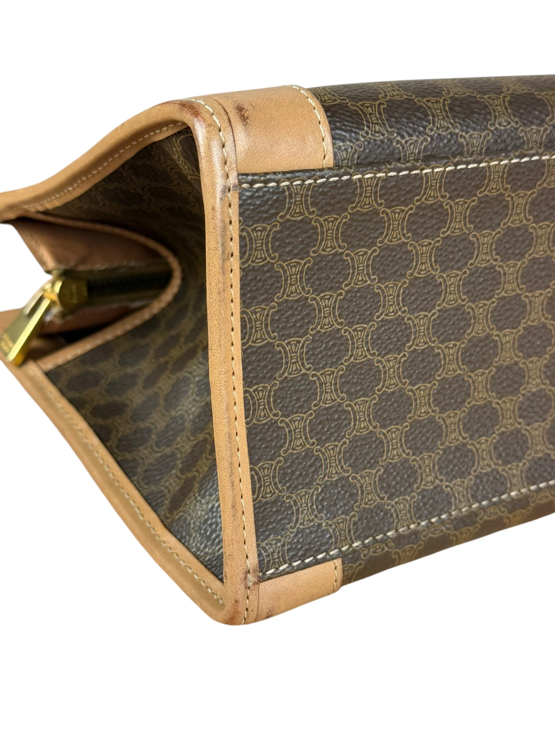 Celine Vintage Macadam Handbag - Image 19