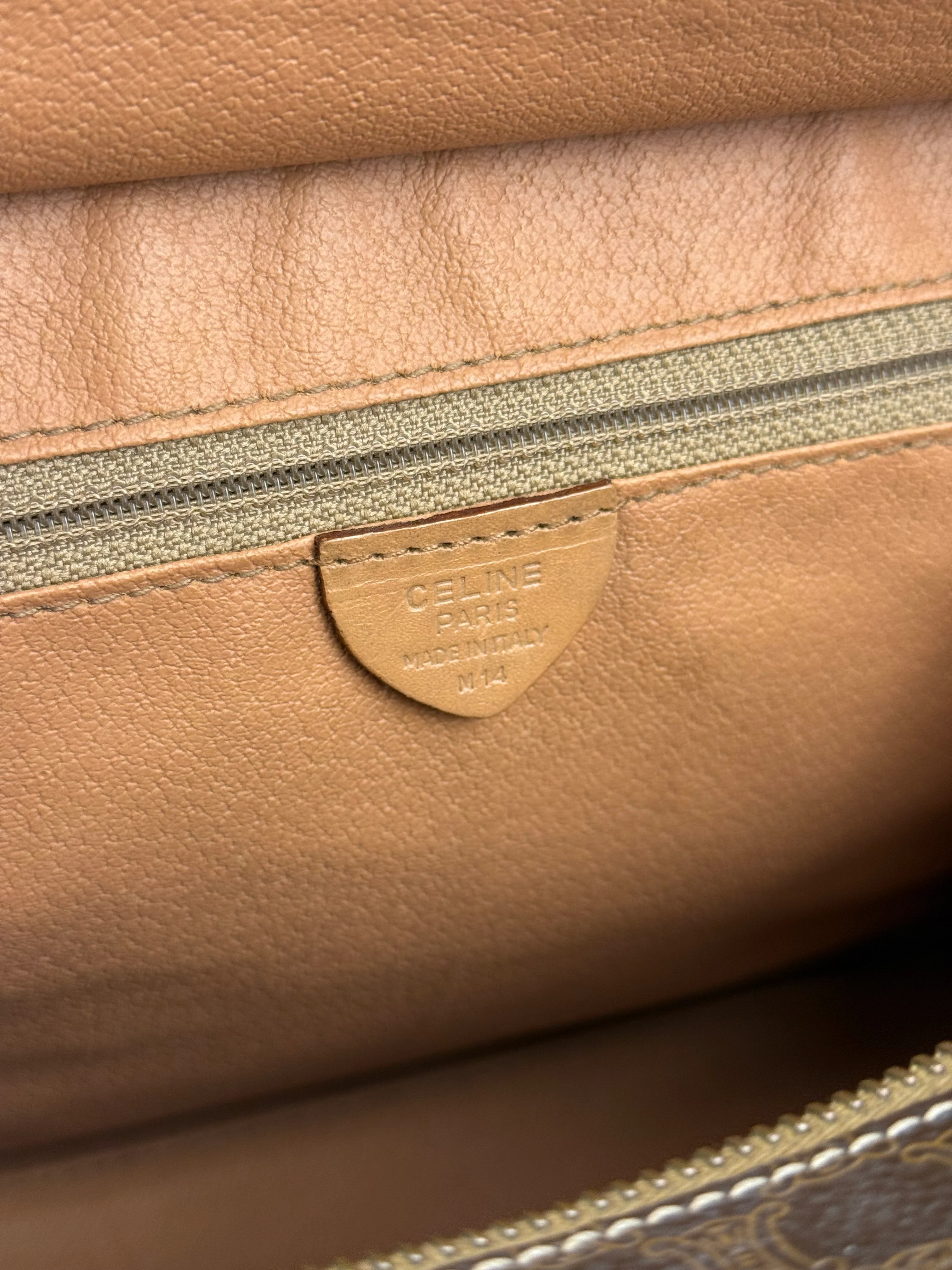 Celine Vintage Macadam Handbag - Image 29