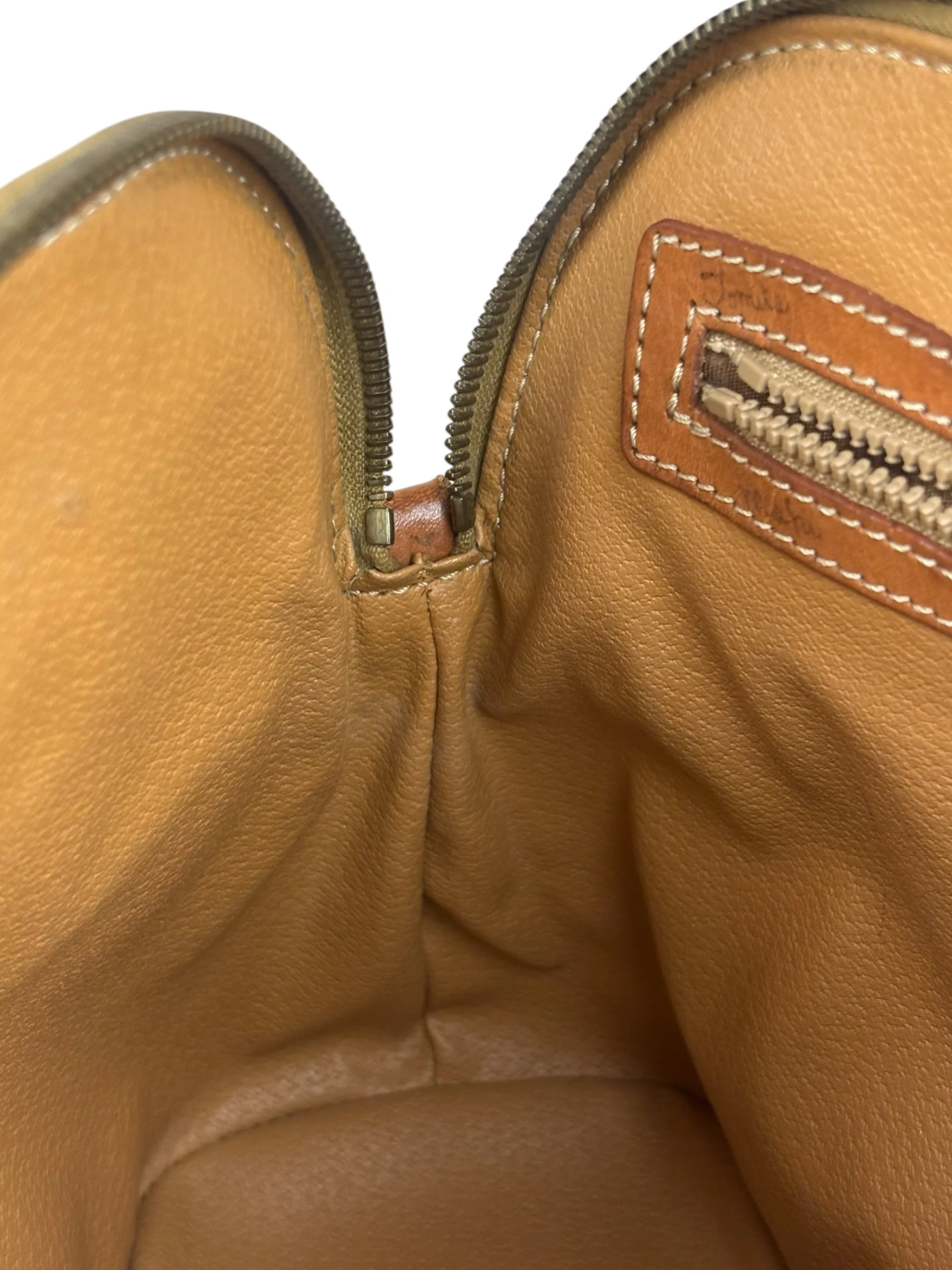 Celine Vintage Macadam Top Handle Bag - Image 10