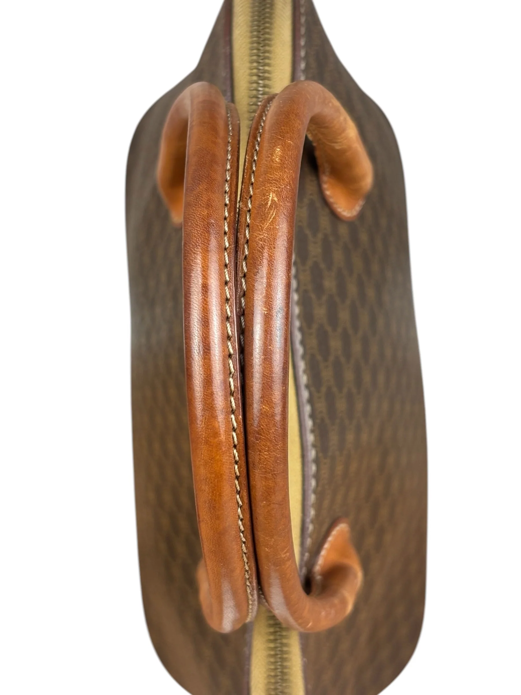 Celine Vintage Macadam Top Handle Bag - Image 7