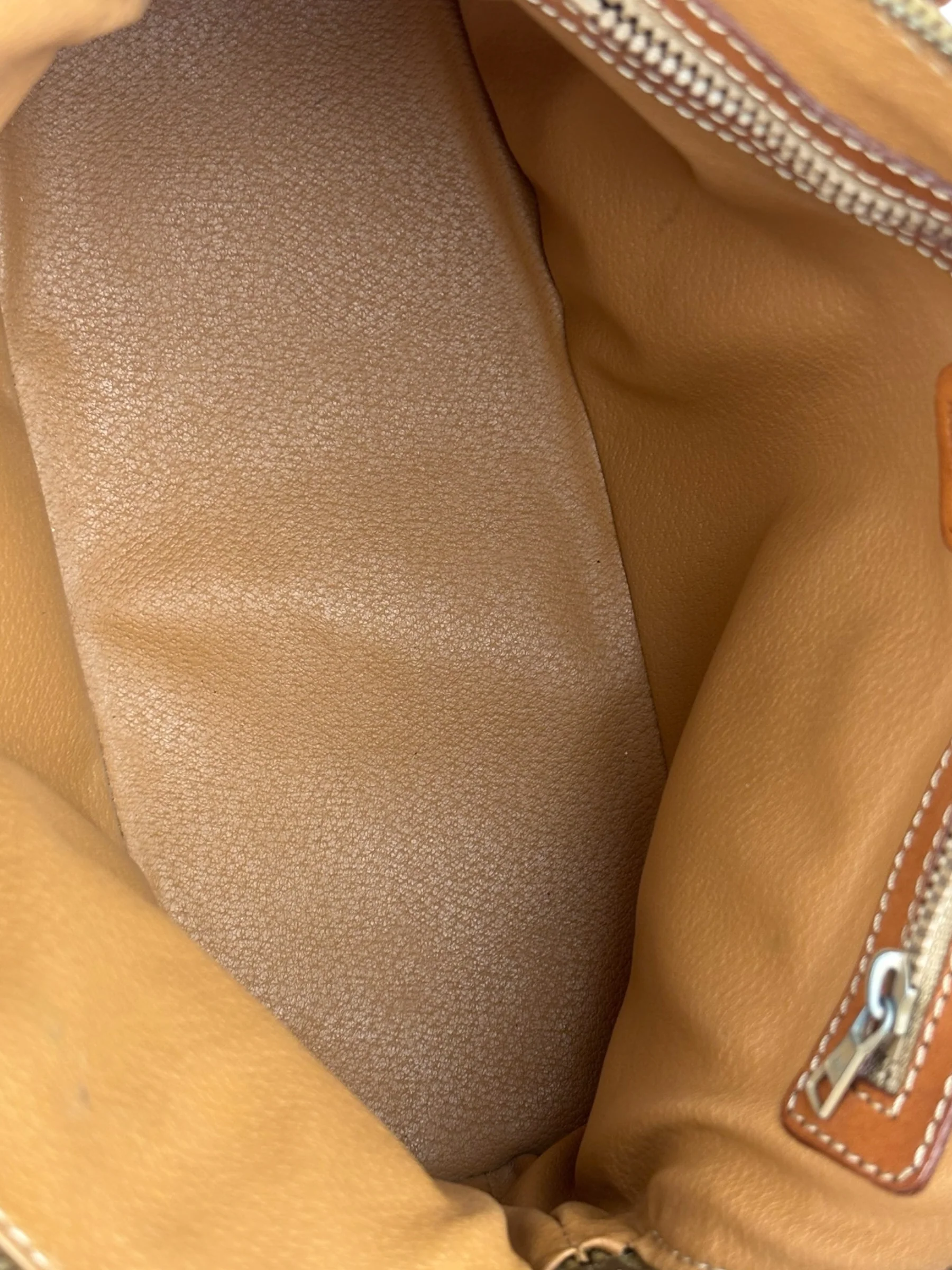 Celine Vintage Macadam Top Handle Bag - Image 9