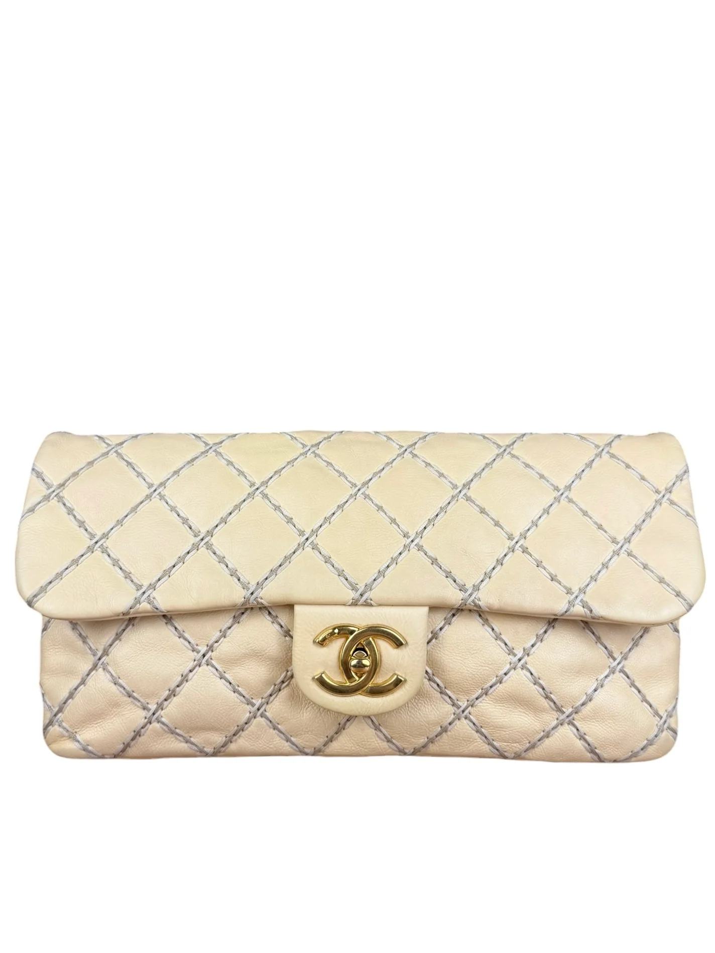 Chanel Beige Ultimate Stitch Flap 2014