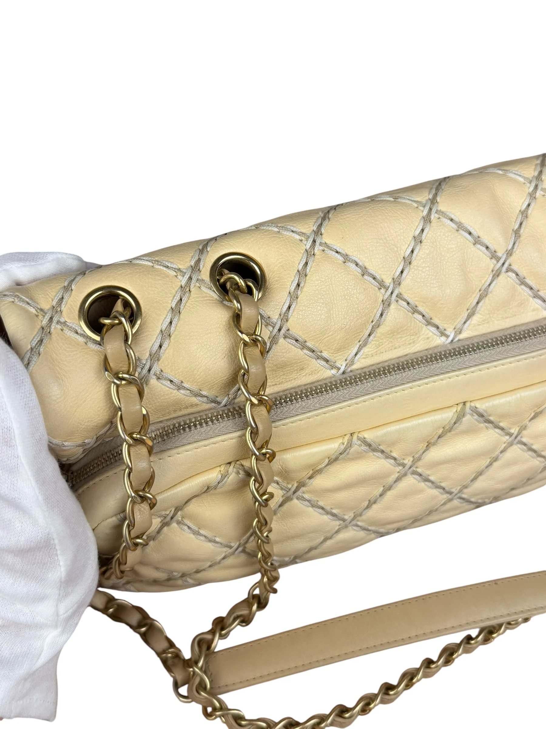Chanel Beige Ultimate Stitch Flap 2014 - Image 10
