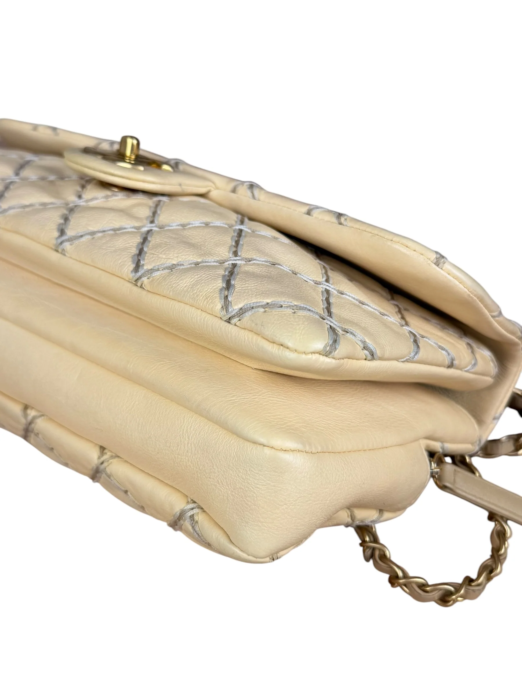 Chanel Beige Ultimate Stitch Flap 2014 - Image 13
