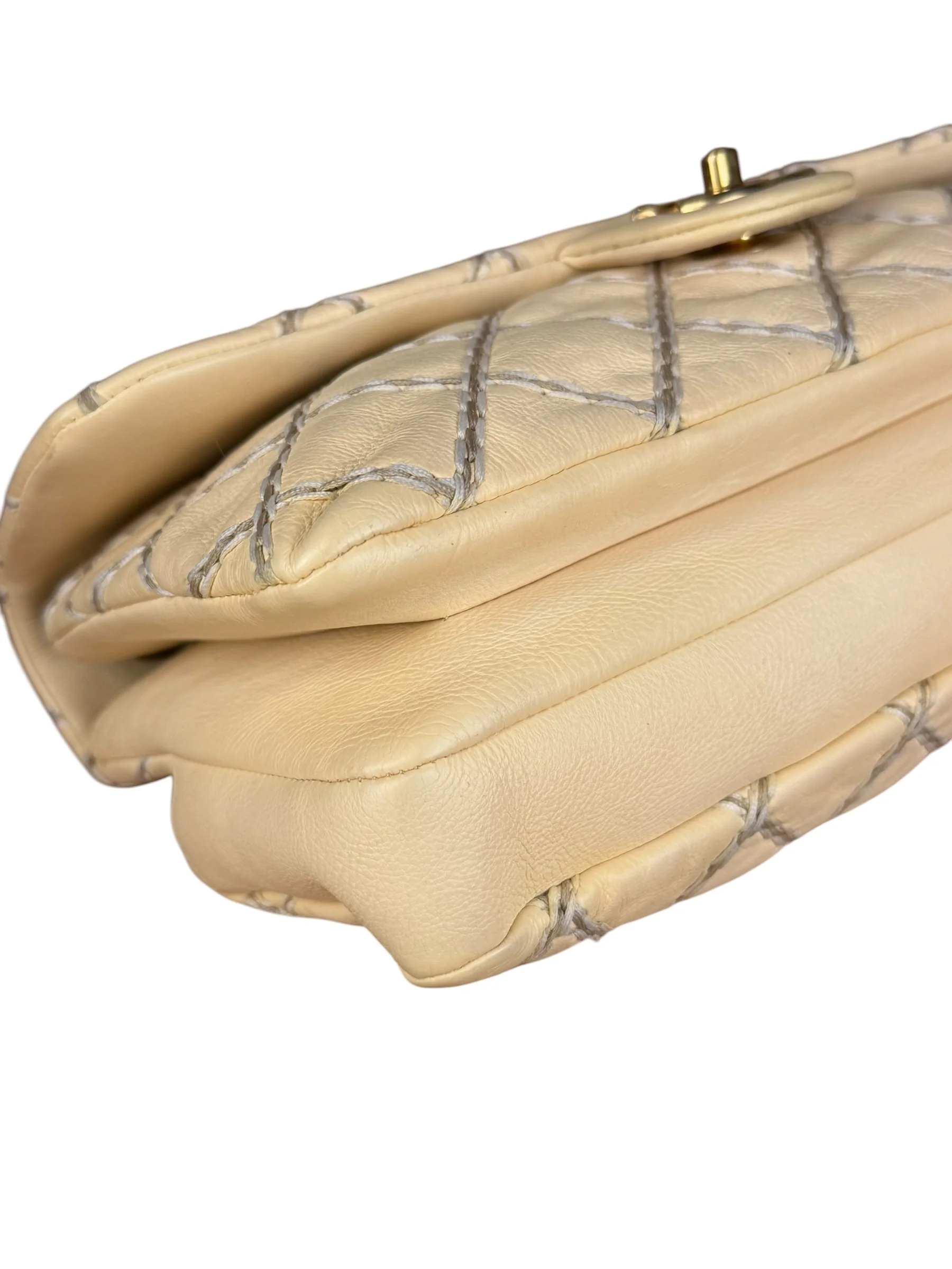 Chanel Beige Ultimate Stitch Flap 2014 - Image 14