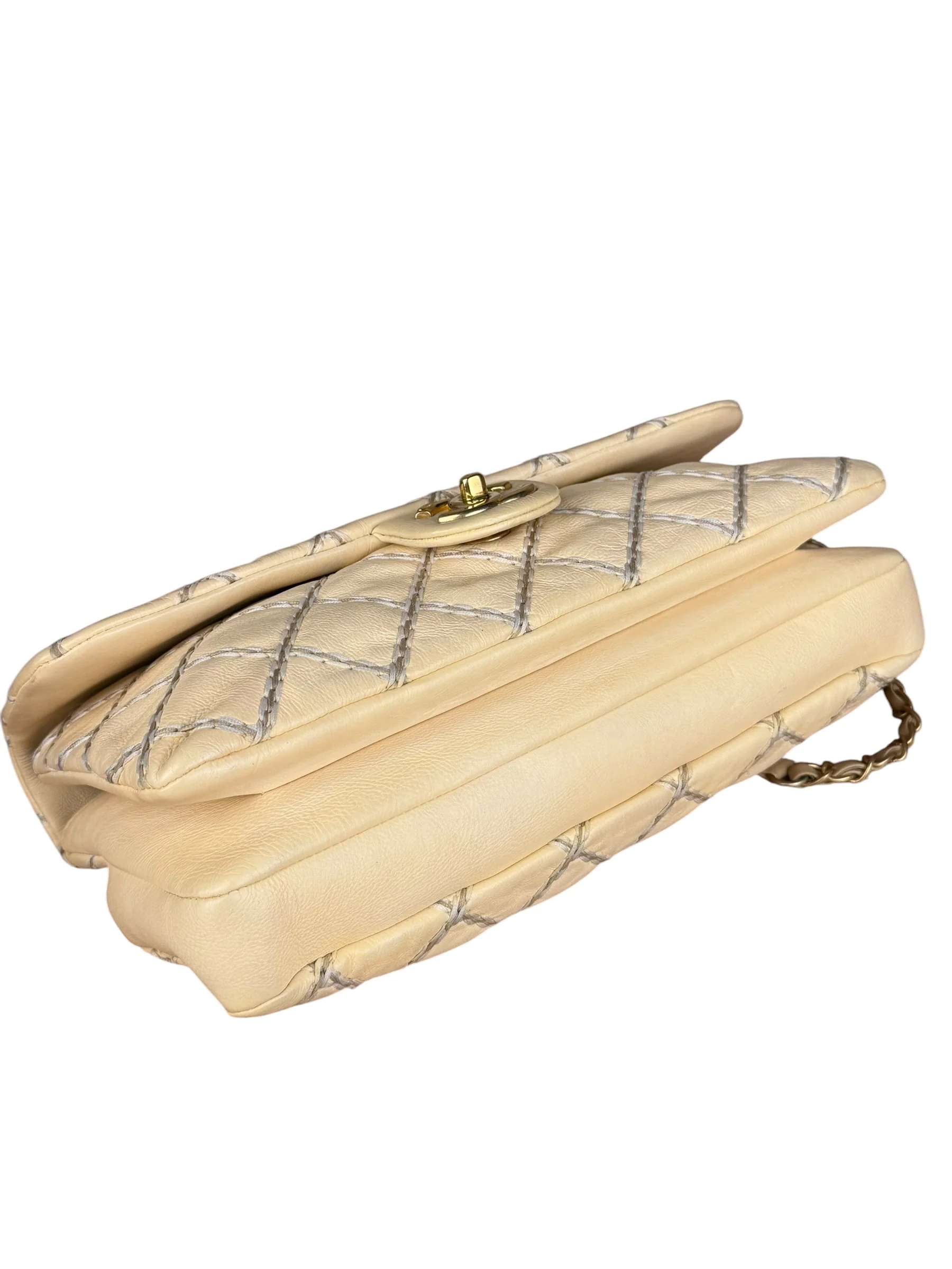 Chanel Beige Ultimate Stitch Flap 2014 - Image 15