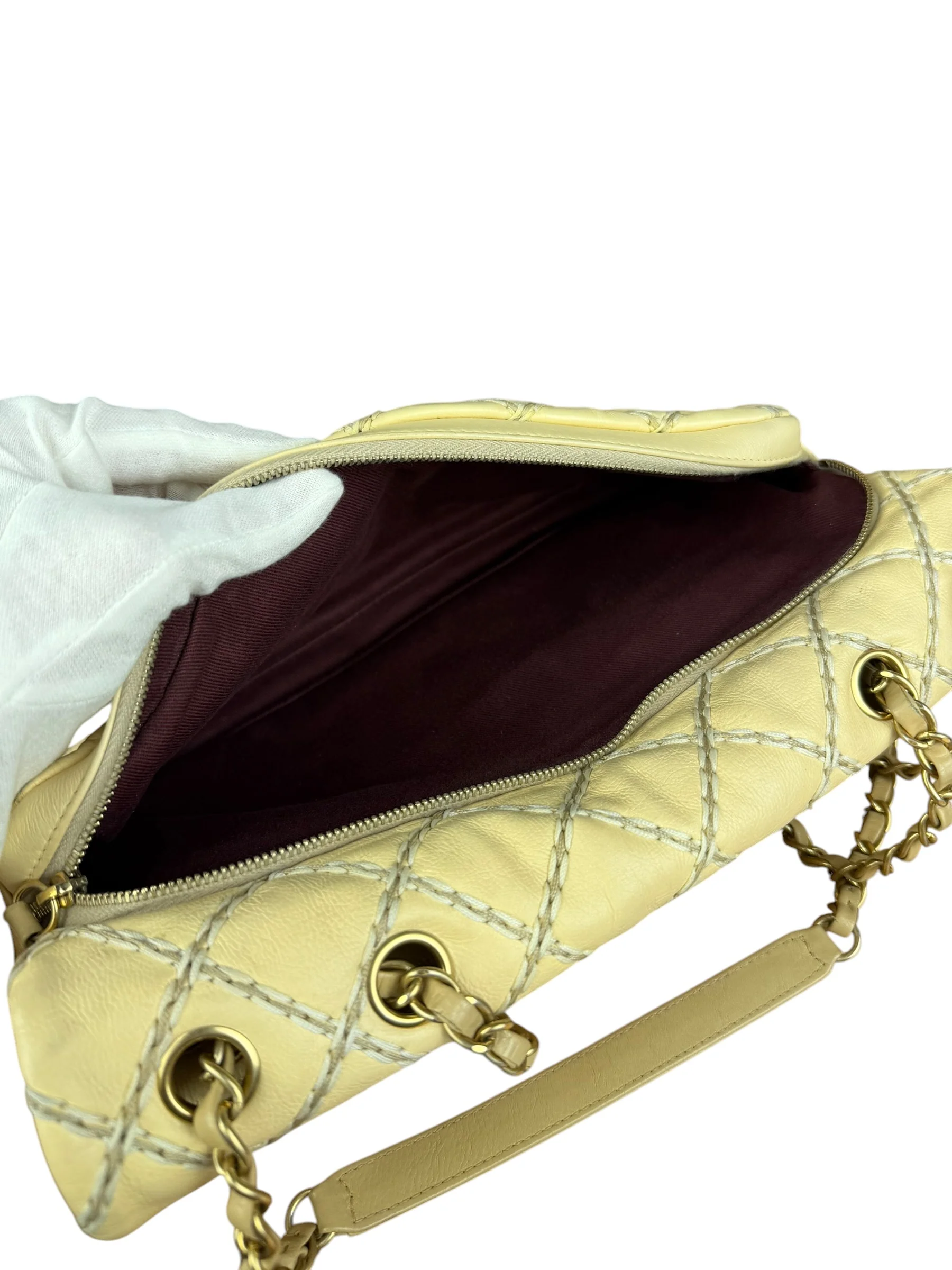 Chanel Beige Ultimate Stitch Flap 2014 - Image 17