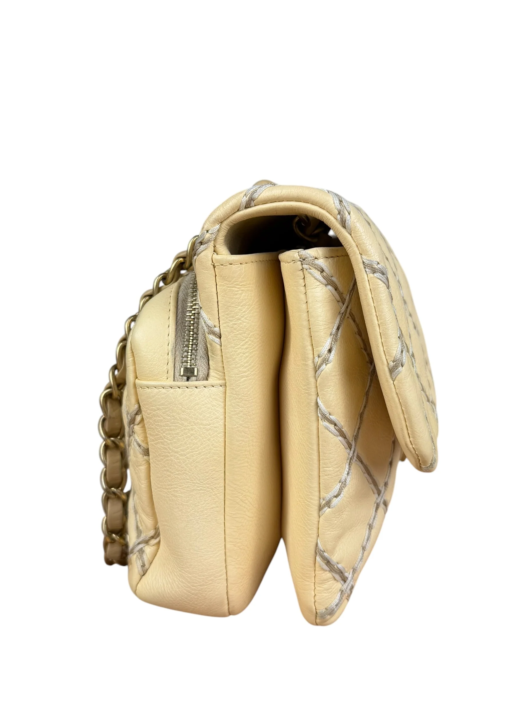 Chanel Beige Ultimate Stitch Flap 2014 - Image 6