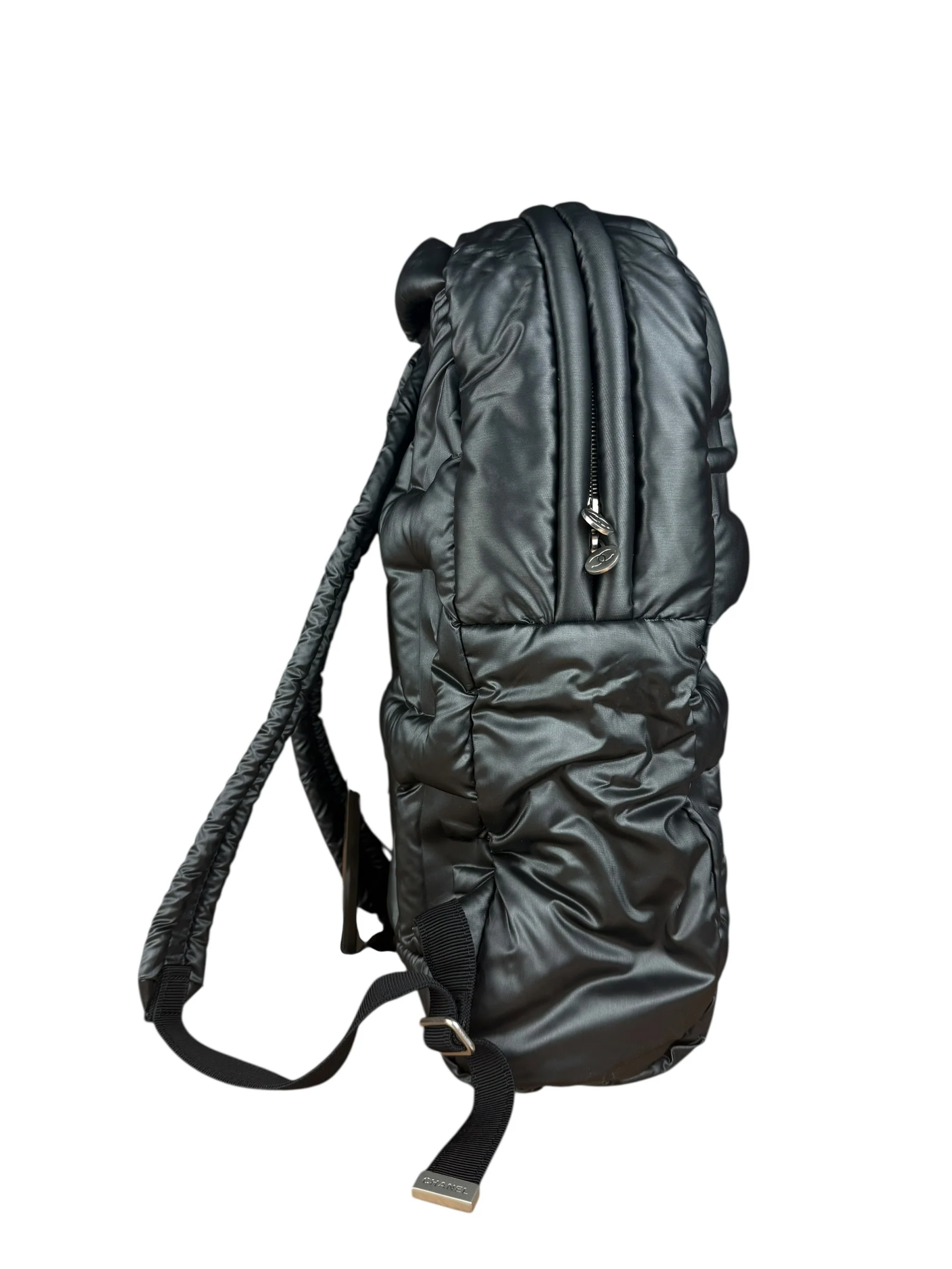 Chanel Black Nylon Puffer Doudoune Backpack 2018 - Image 13
