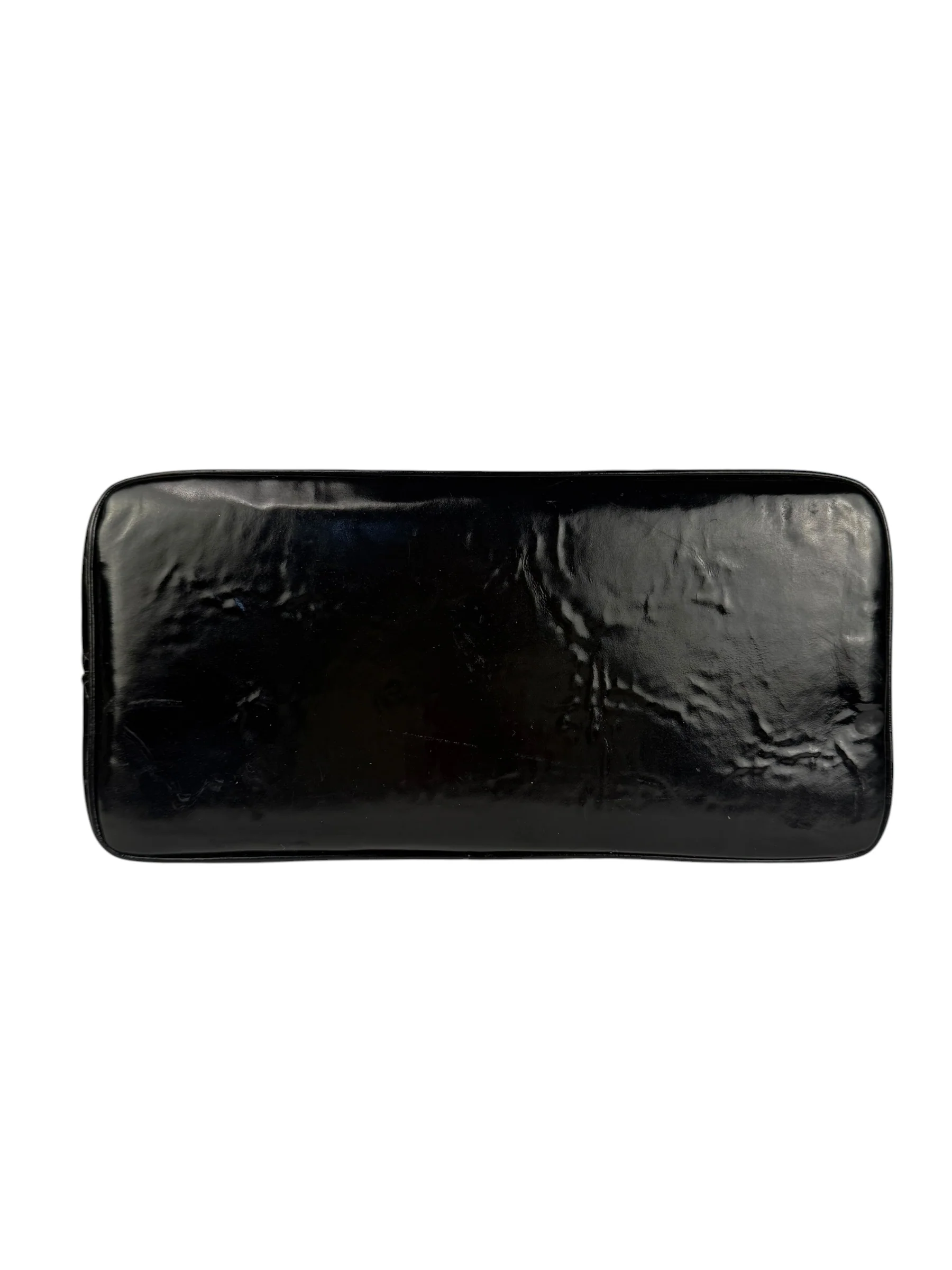 Chanel Black Patent Leather Medallion Tote Bag 1997 - Image 17