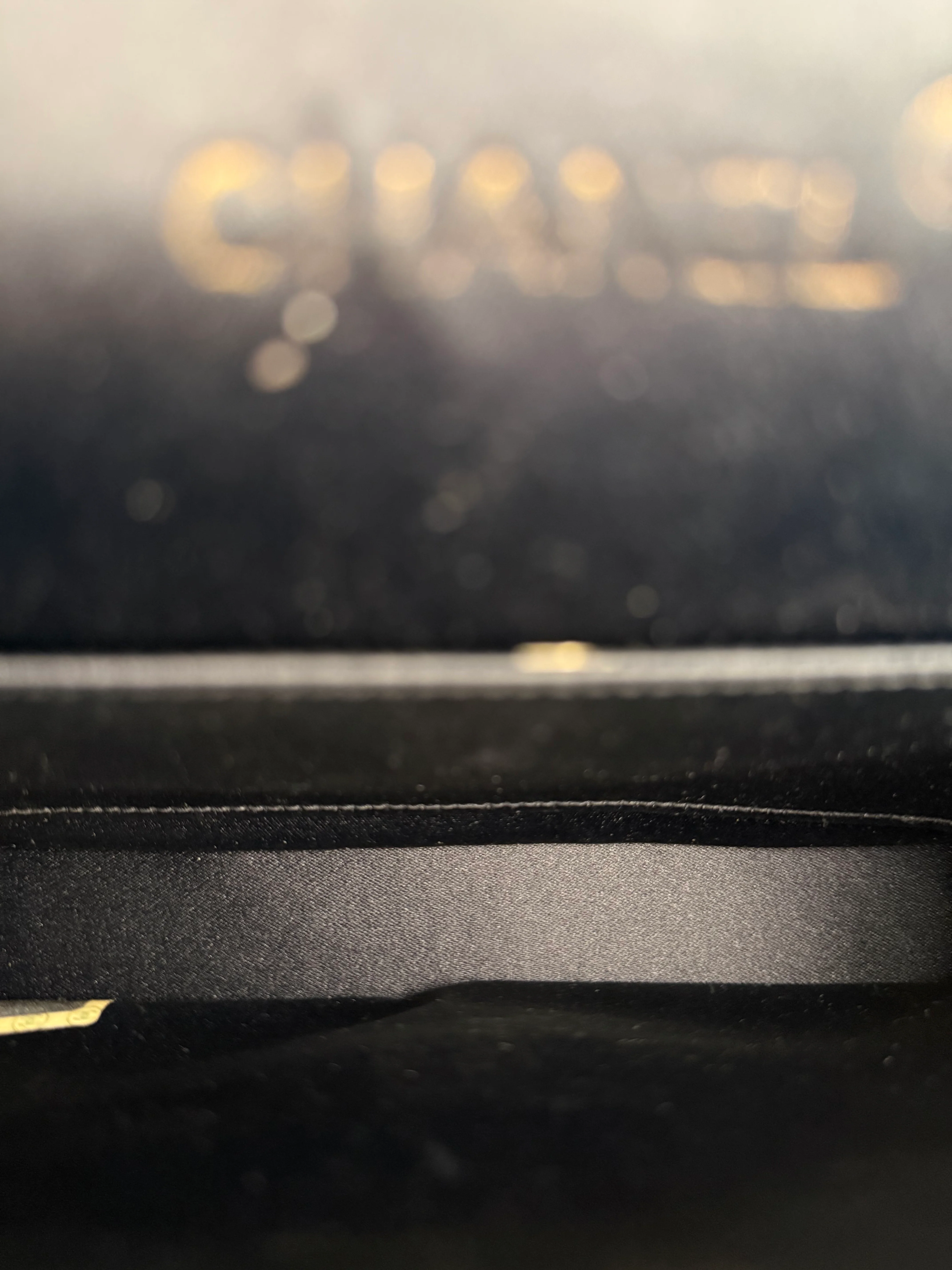 Chanel Black Quilted Satin Gripoix 1986 - Image 17