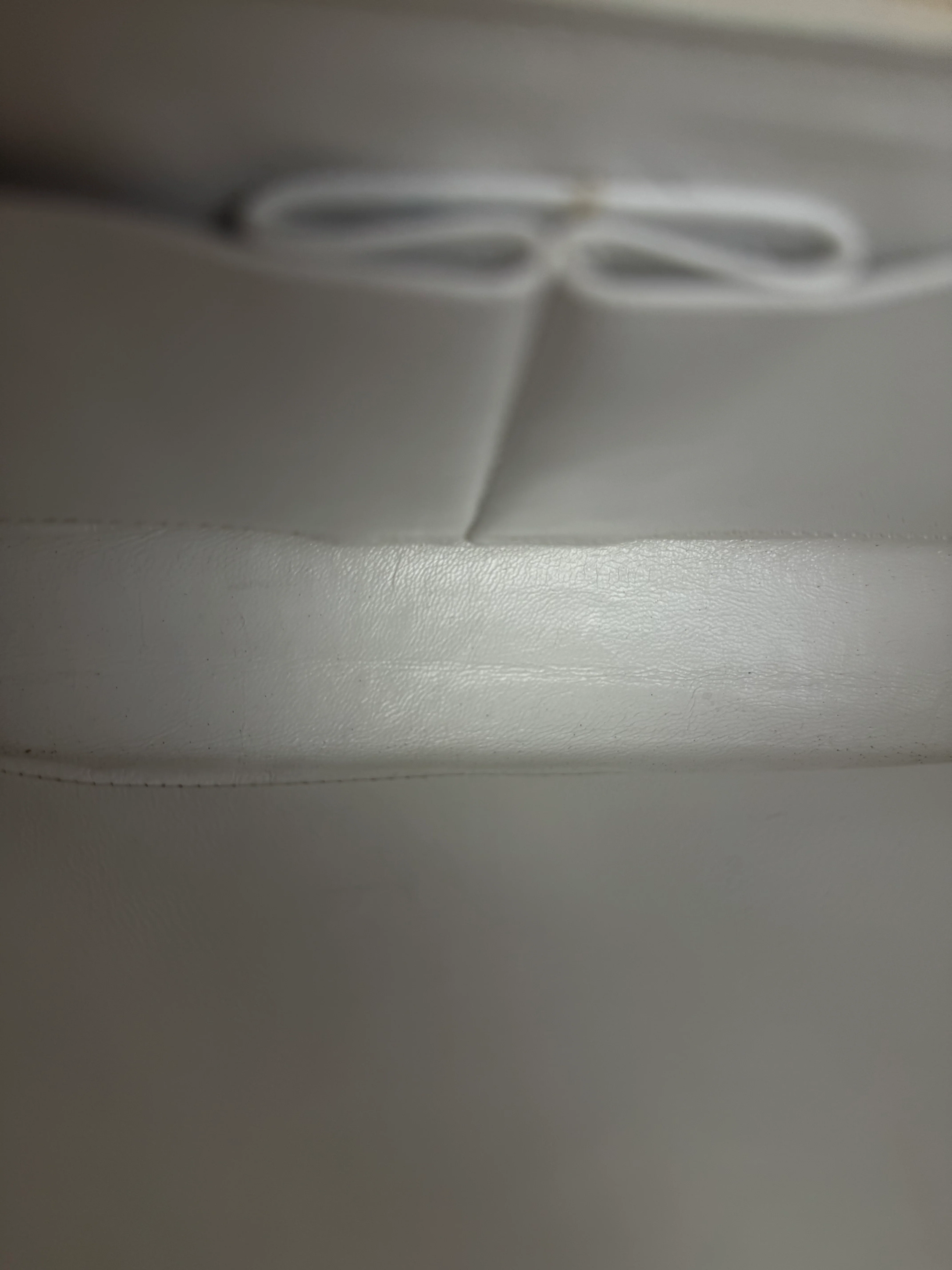 Chanel CC White Quilted Double Flap Bag 1988 - Image 32