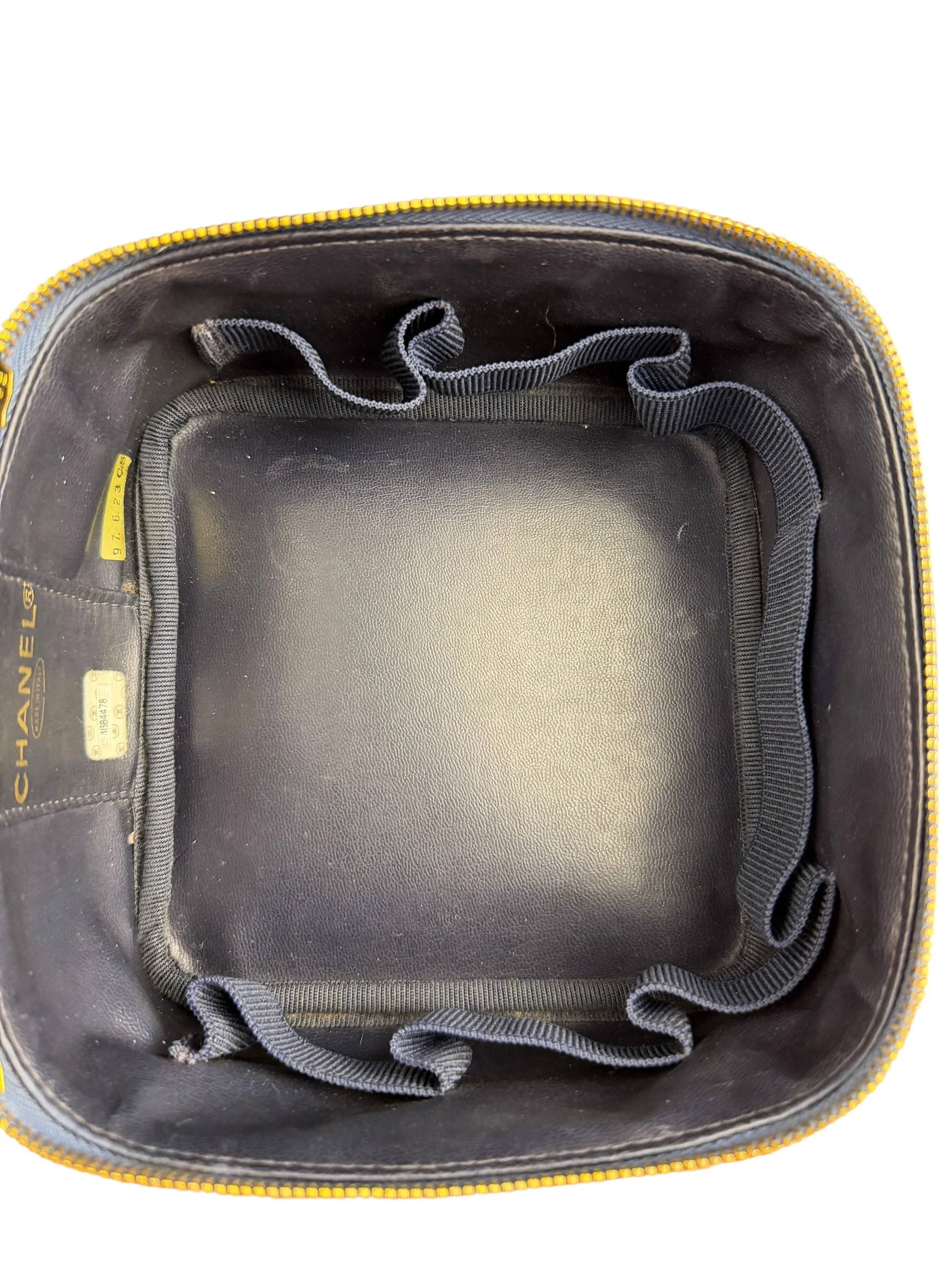 Chanel Denim Vanity Case Handbag 1997 - Image 16