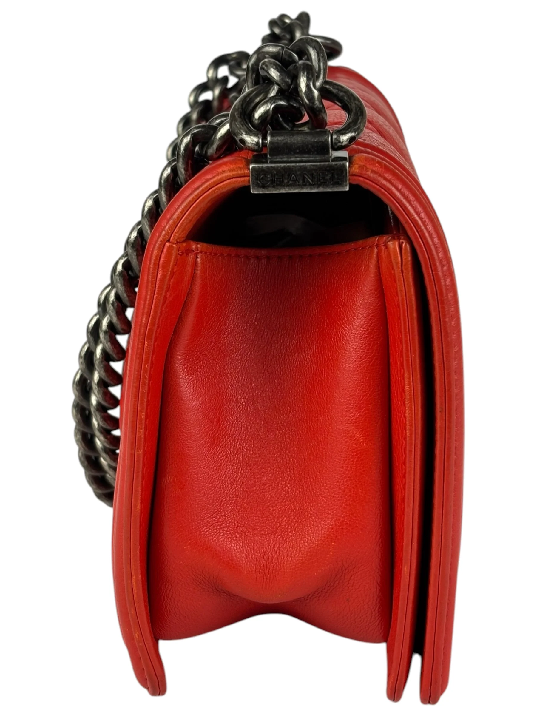 Chanel Leather Wild Stitch Medium Boy Bag 2013-2014 - Image 14