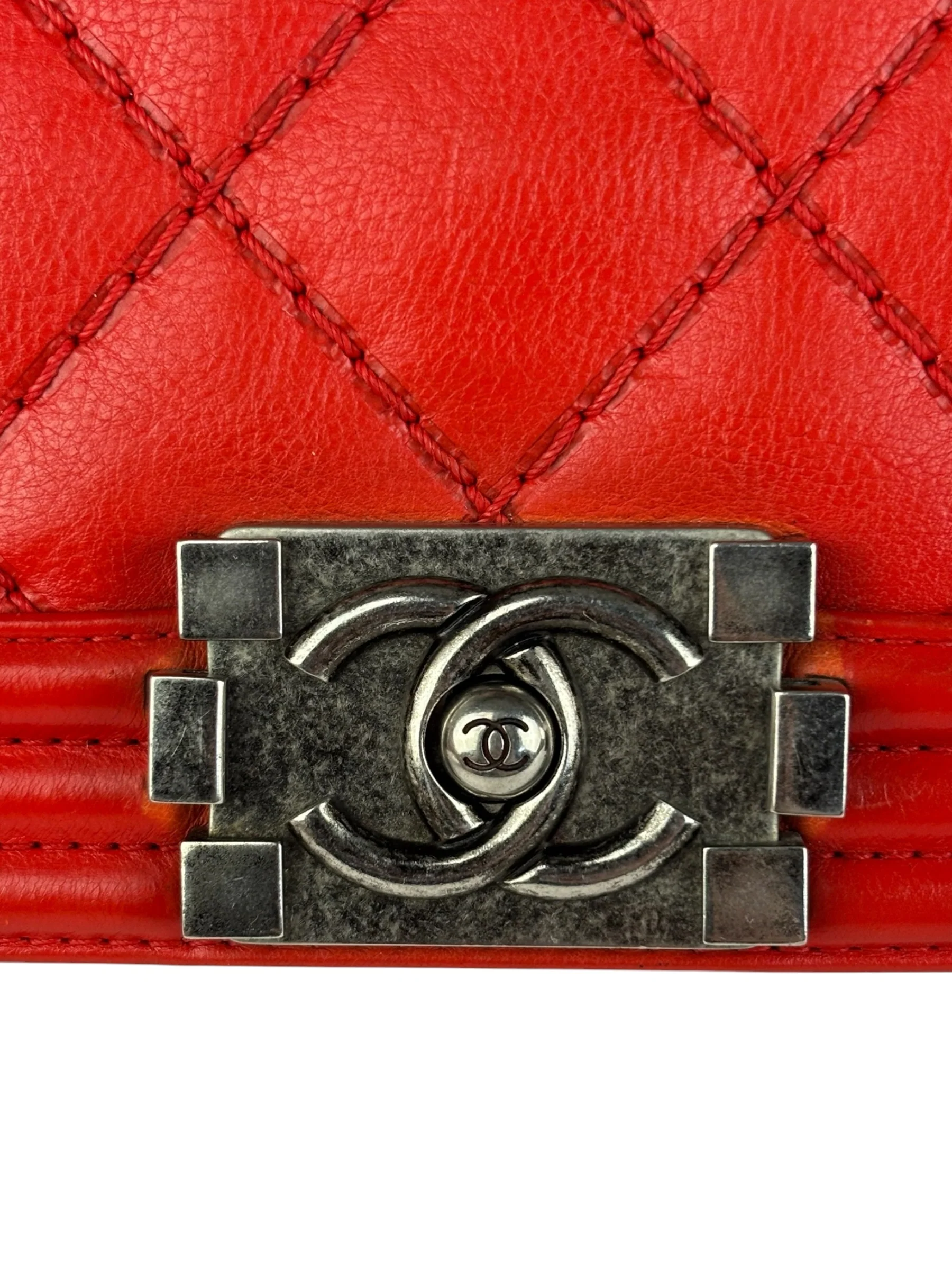 Chanel Leather Wild Stitch Medium Boy Bag 2013-2014 - Image 21