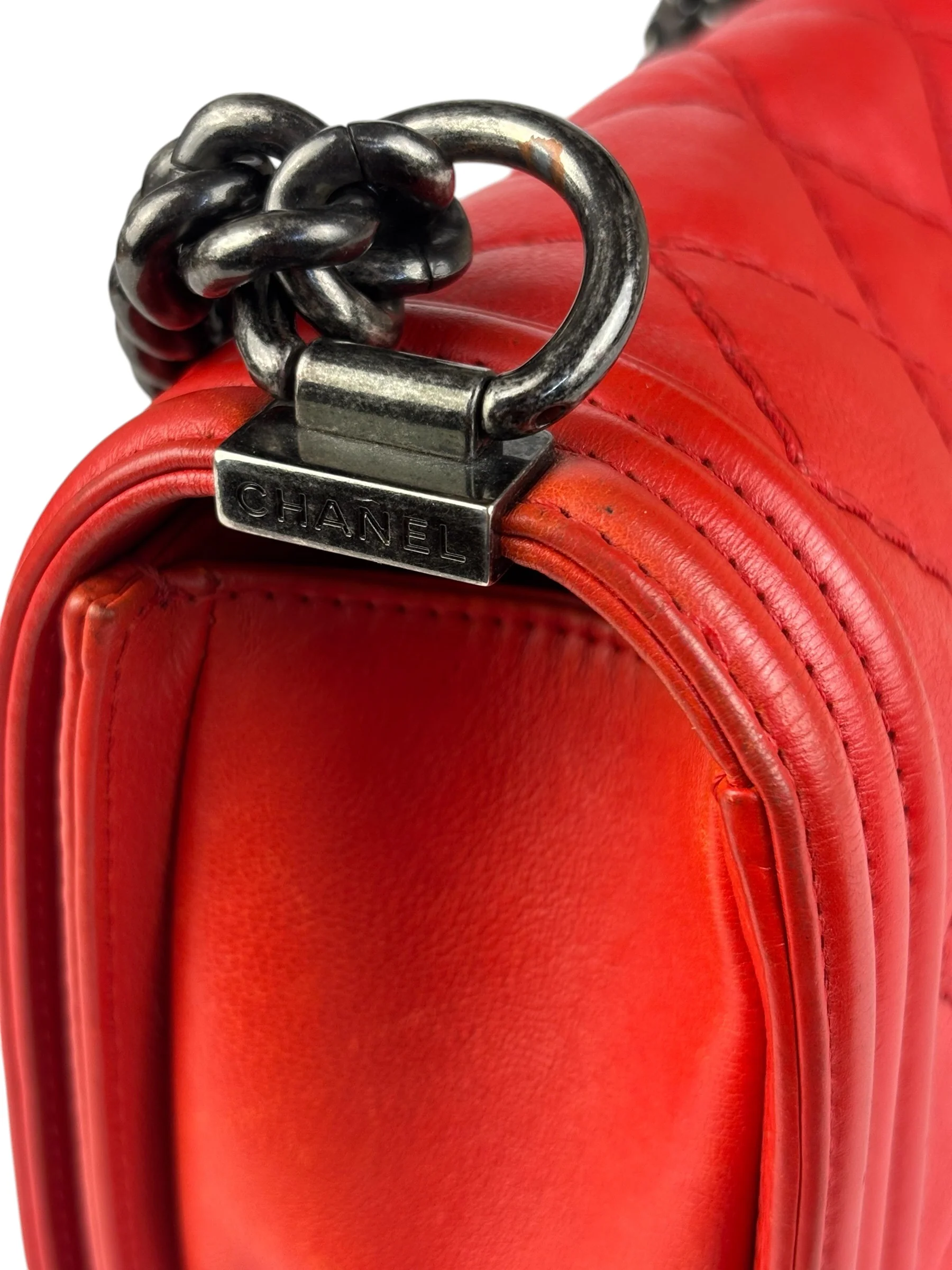 Chanel Leather Wild Stitch Medium Boy Bag 2013-2014 - Image 23