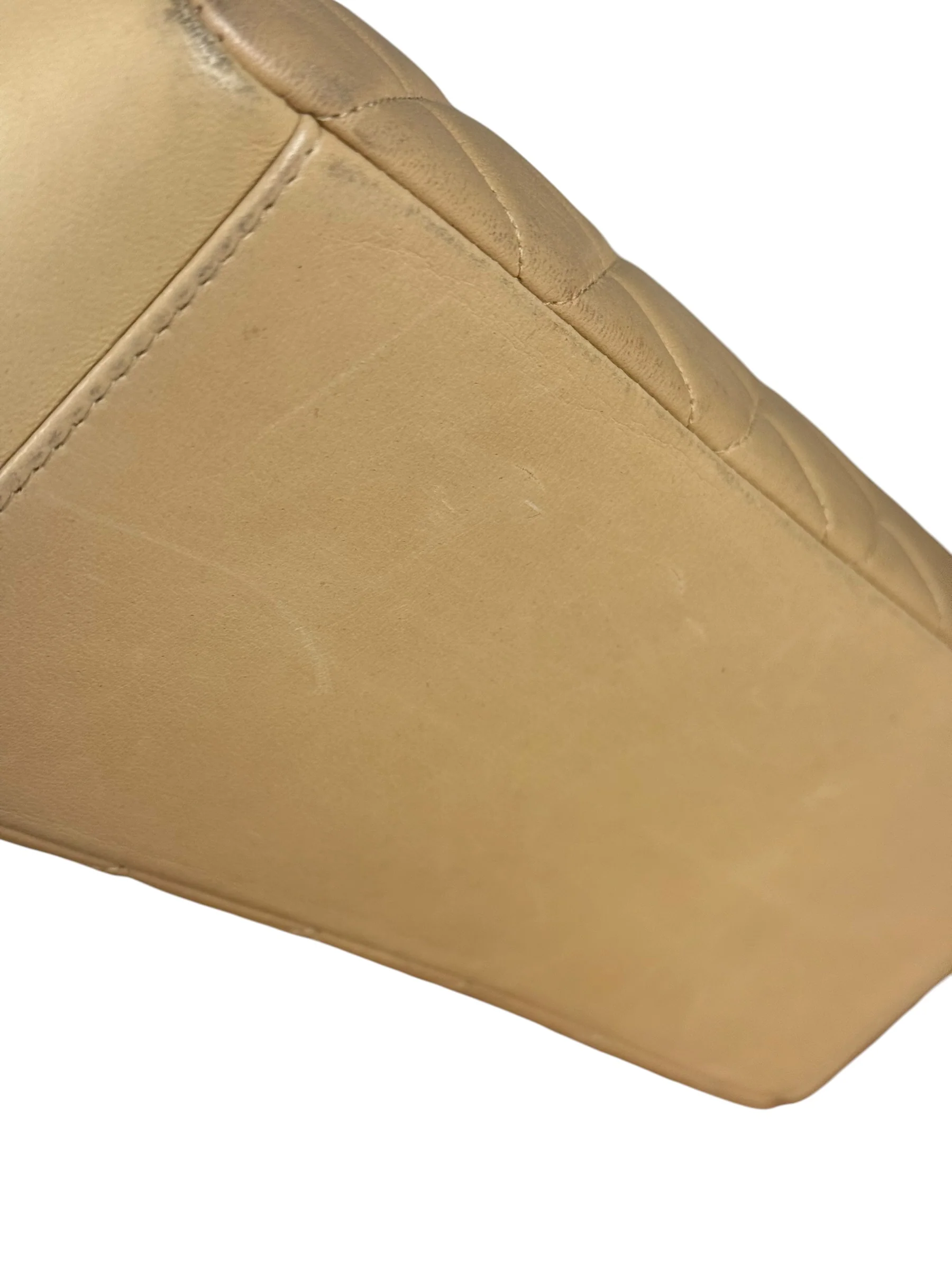 Chanel M Beige Lambskin Envelope Flap 1997 - Image 18
