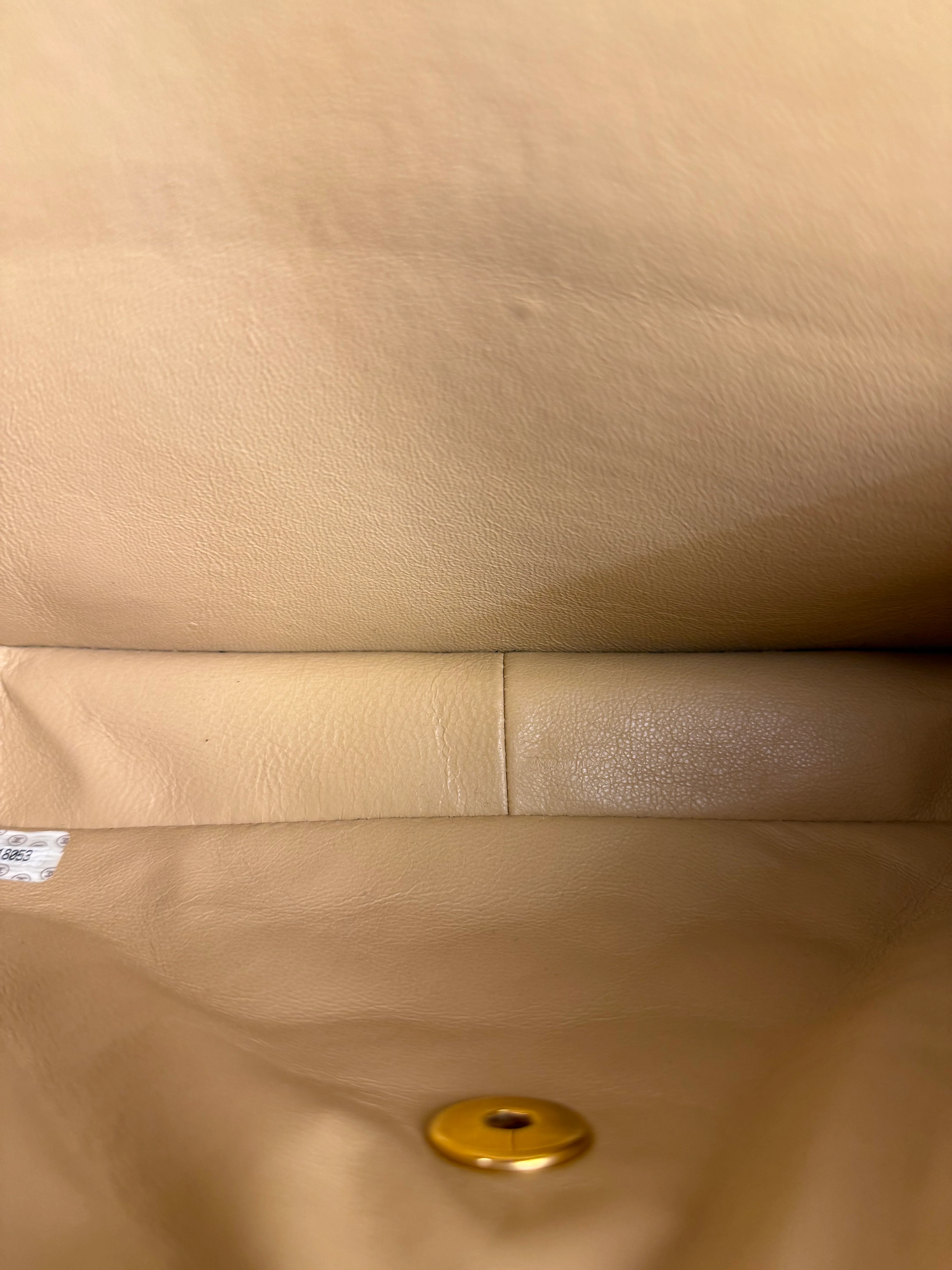 Chanel M Beige Lambskin Envelope Flap 1997 - Image 26