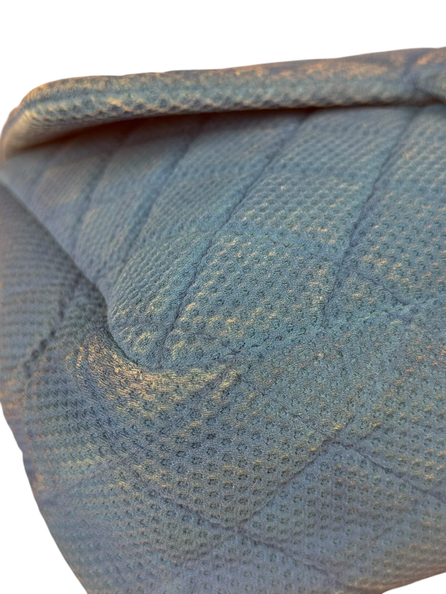 Chanel Medium Quilted Perforated Jersey Single Flap 2009 - Image 19