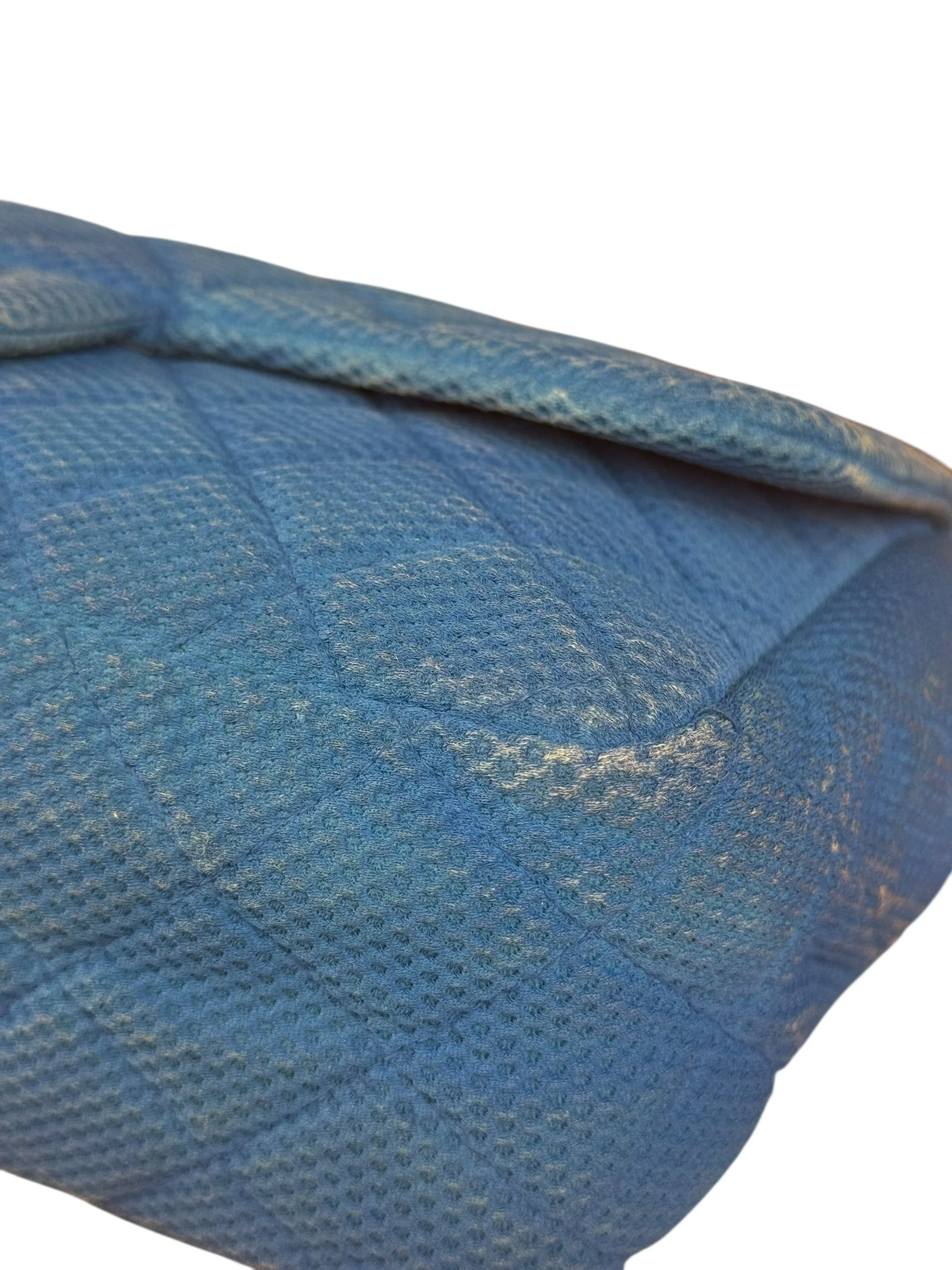 Chanel Medium Quilted Perforated Jersey Single Flap 2009 - Image 20