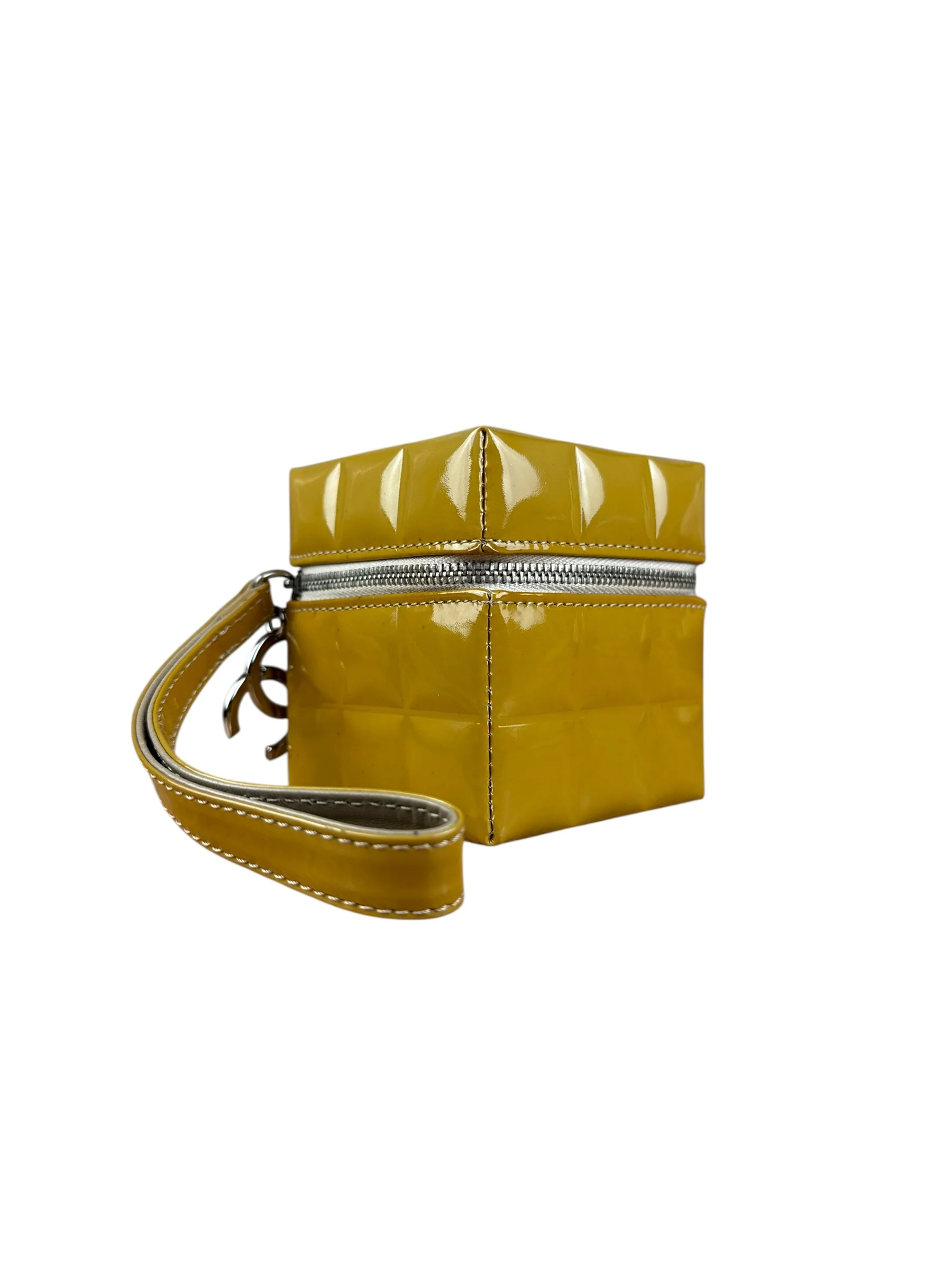 Chanel Orange Patent Rubix Cube 2002 - Image 3