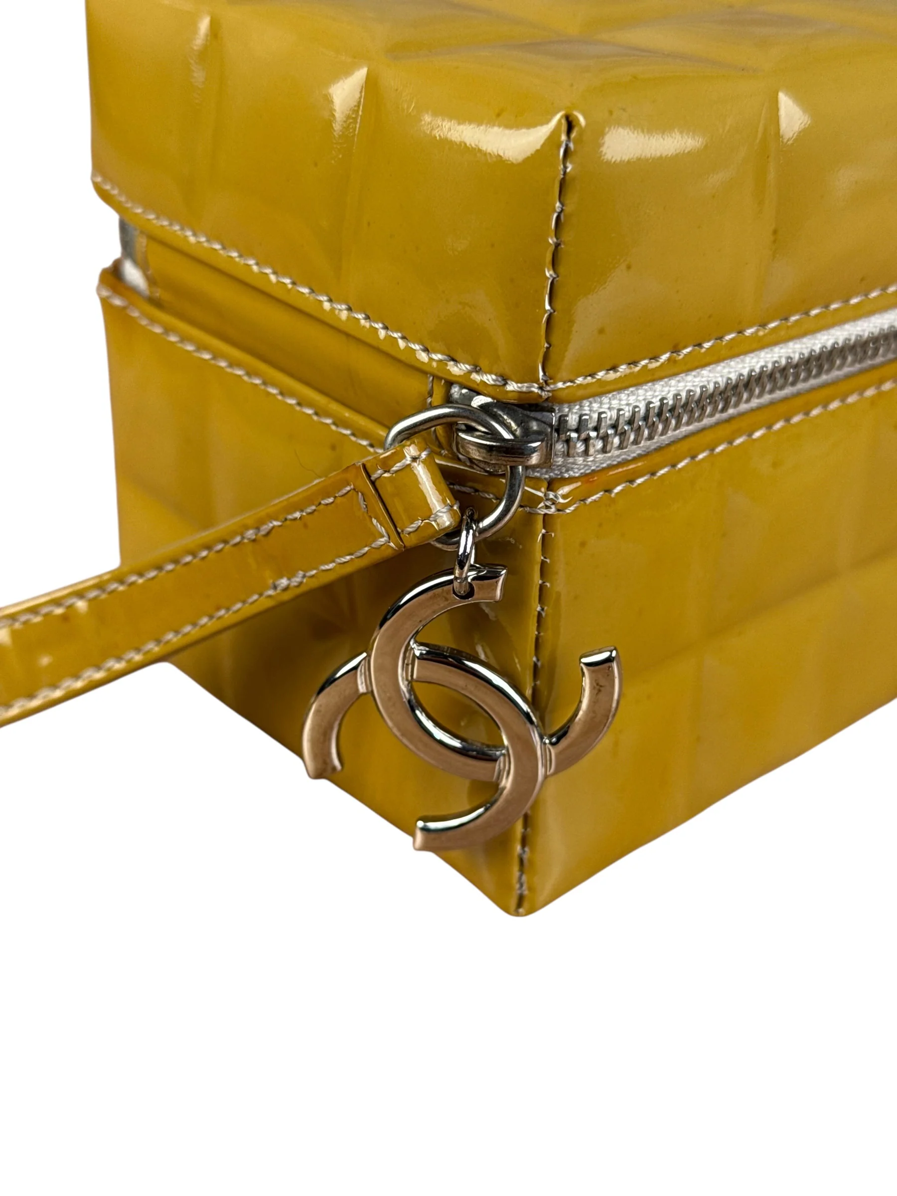 Chanel Orange Patent Rubix Cube 2002 - Image 6
