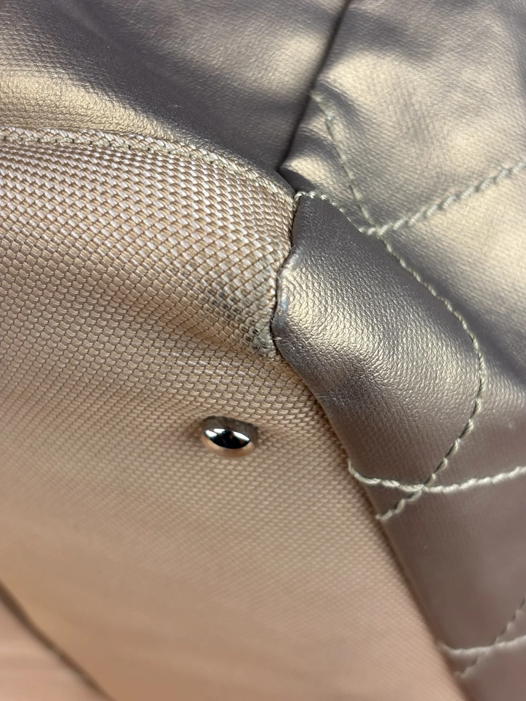 Chanel Paris-Biarritz Gold Quilted Tote Bag 2006 - Image 20