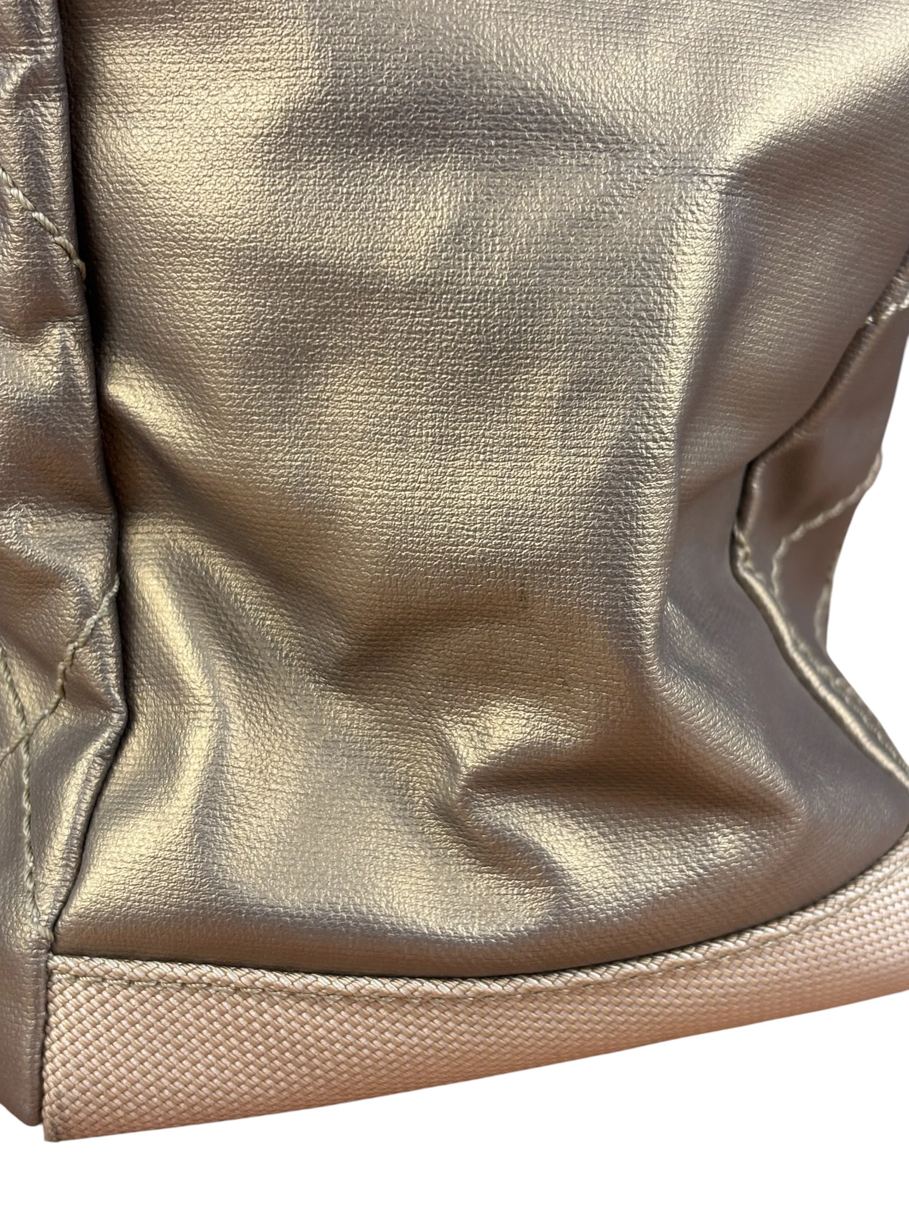 Chanel Paris-Biarritz Gold Quilted Tote Bag 2006 - Image 25
