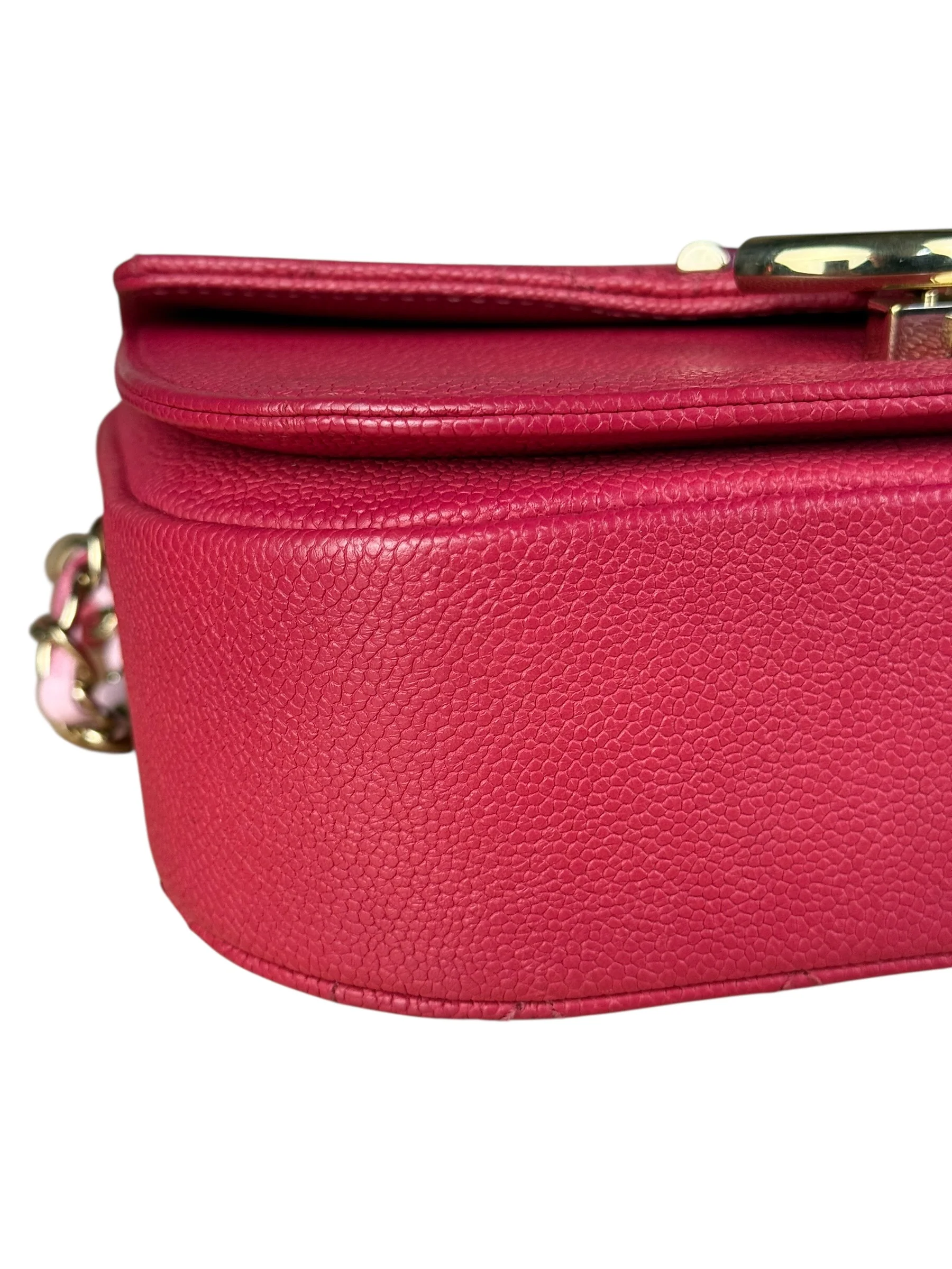 Chanel Pink Caviar Paris Cuba Thread Around Flap Bag 2018 - Image 12