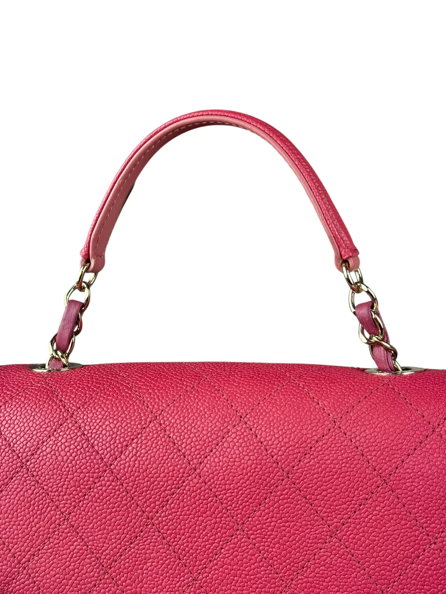 Chanel Pink Caviar Paris Cuba Thread Around Flap Bag 2018 - Image 6