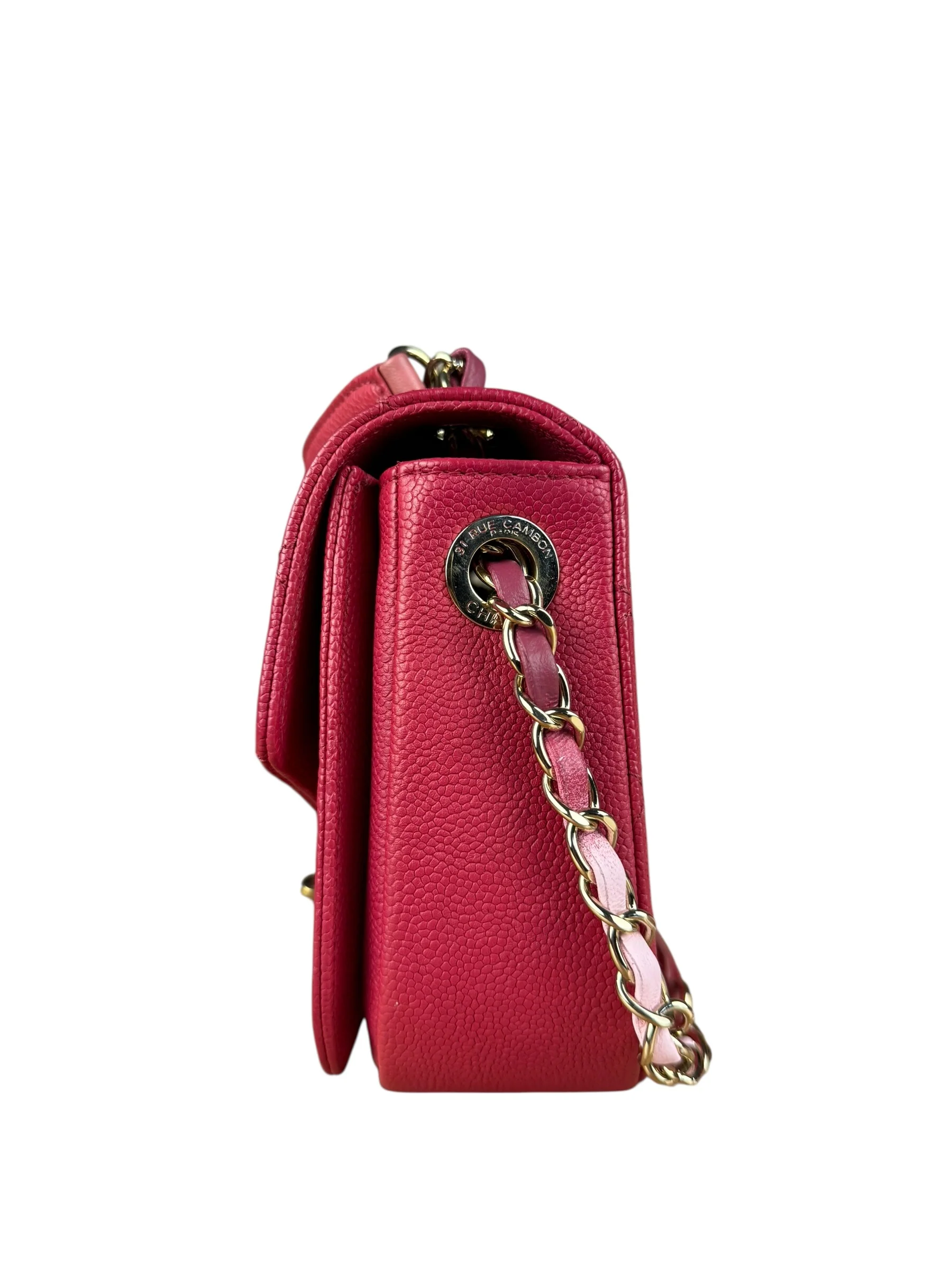 Chanel Pink Caviar Paris Cuba Thread Around Flap Bag 2018 - Image 7