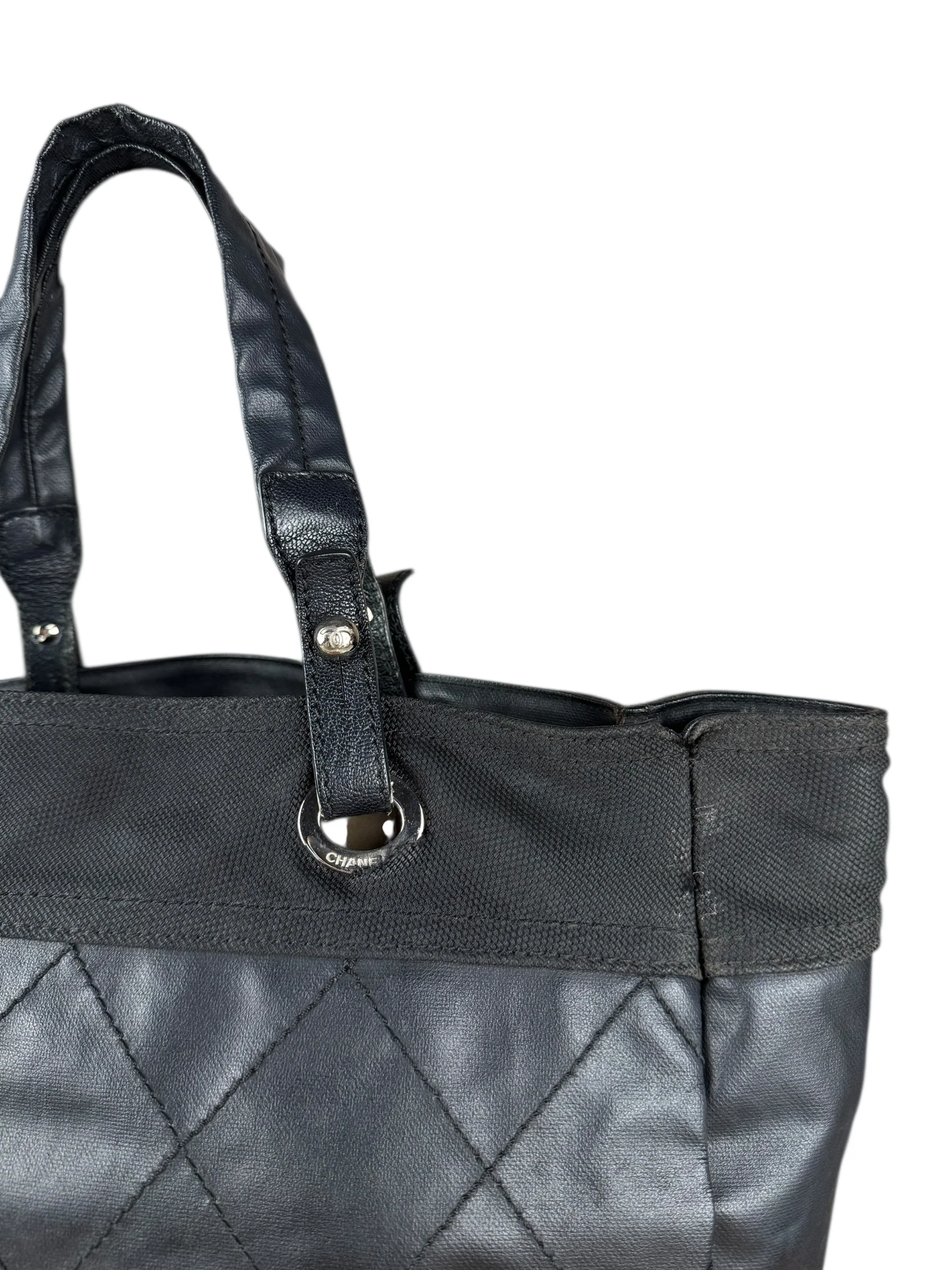 Chanel Quilted Paris Biarritz Tote 2006-2008 - Image 5