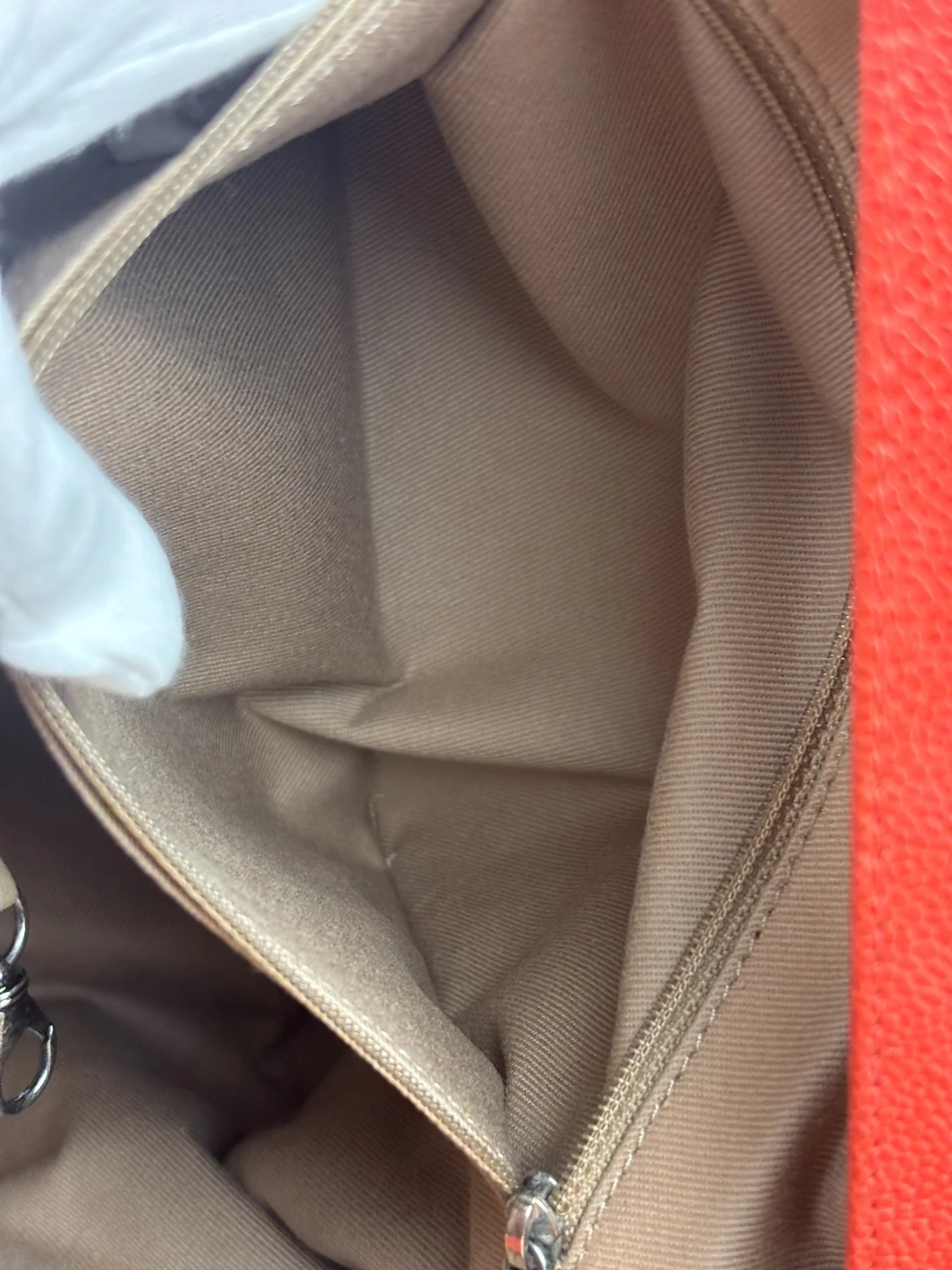 Chanel Red Caviar Quilted Medium Frame Shoulder Bag 2011 - Image 8