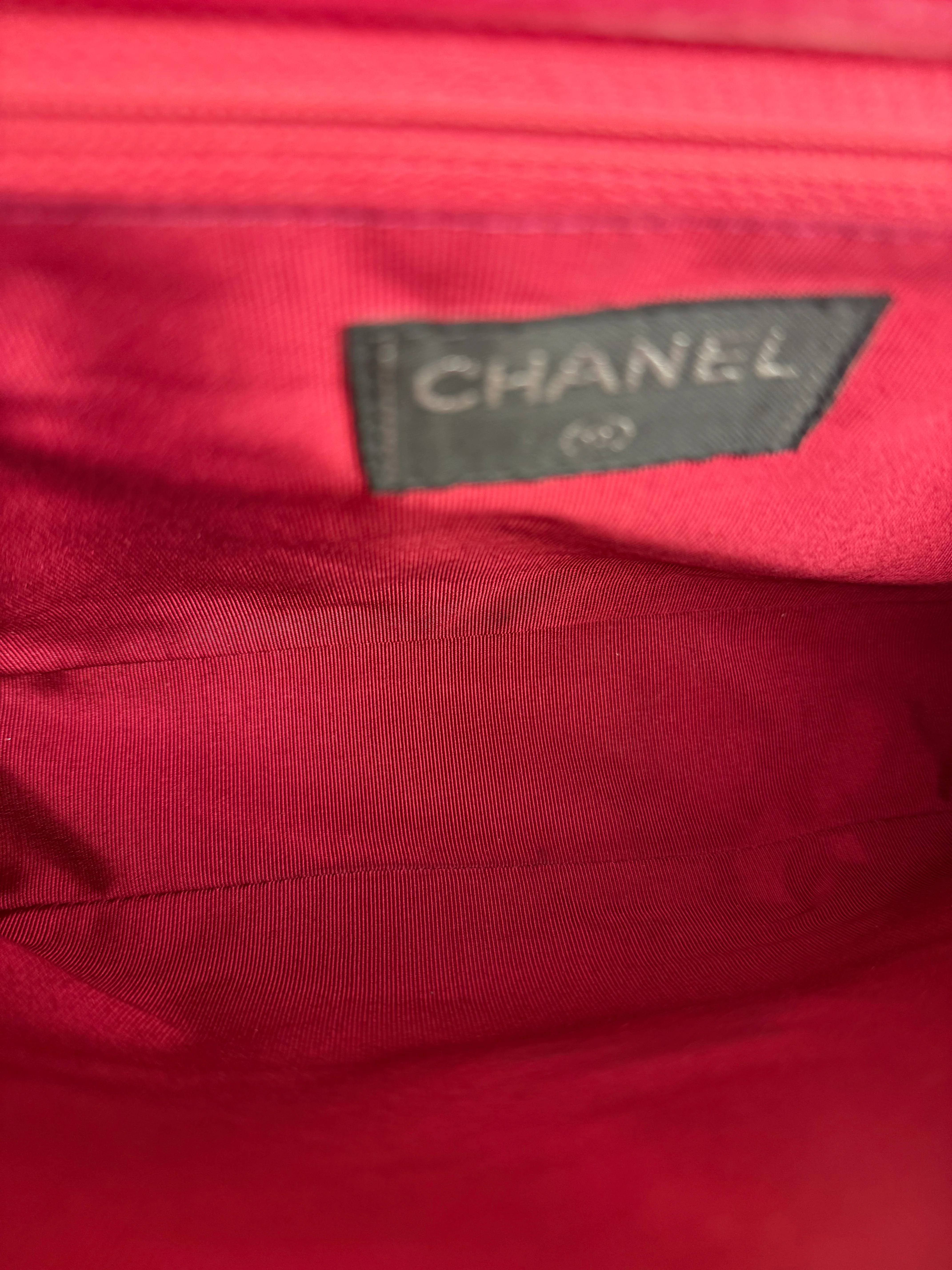 Chanel Red Patent Chocolate Bar Chain Flap Bag 2000 - Image 26