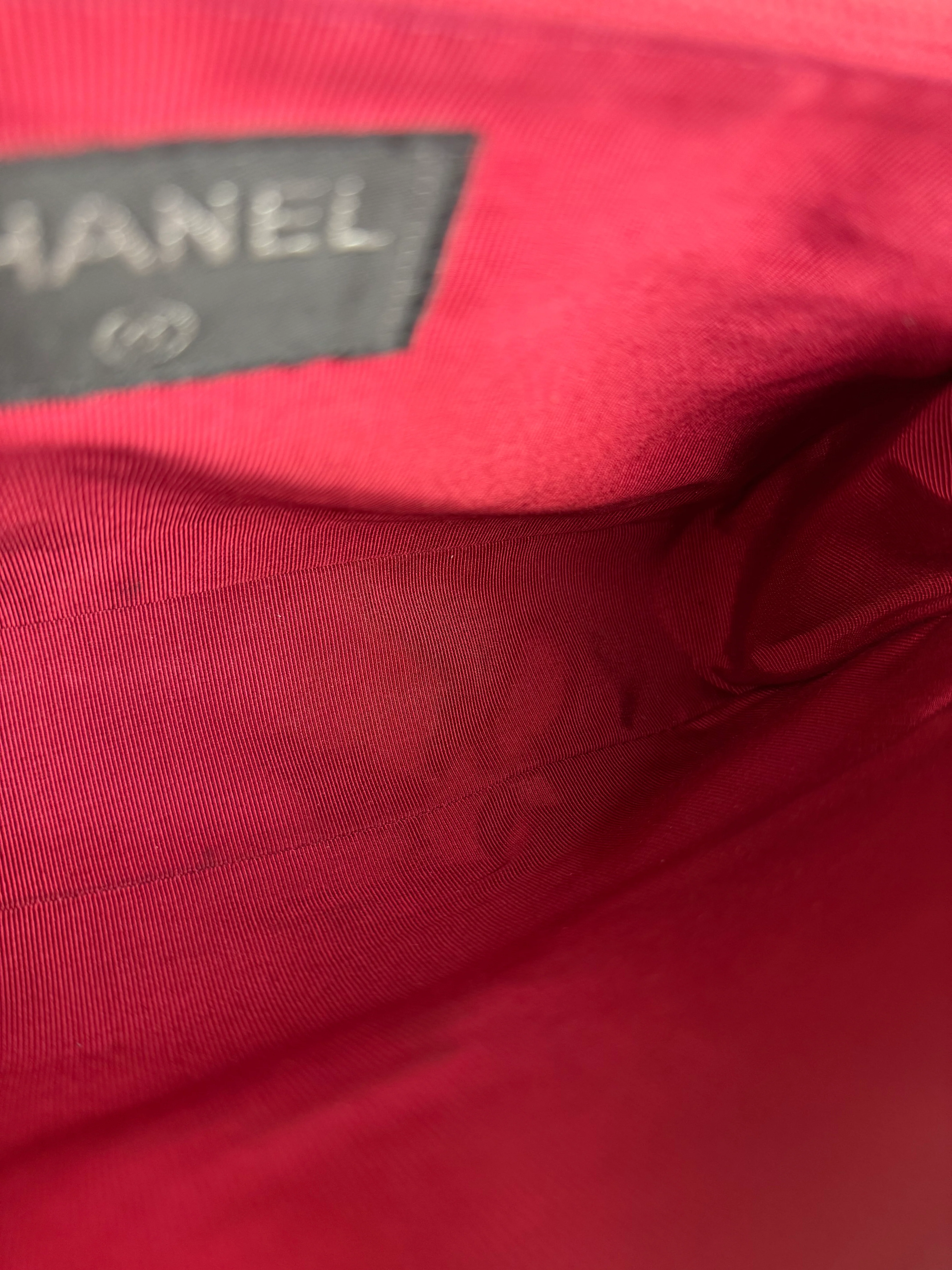 Chanel Red Patent Chocolate Bar Chain Flap Bag 2000 - Image 28