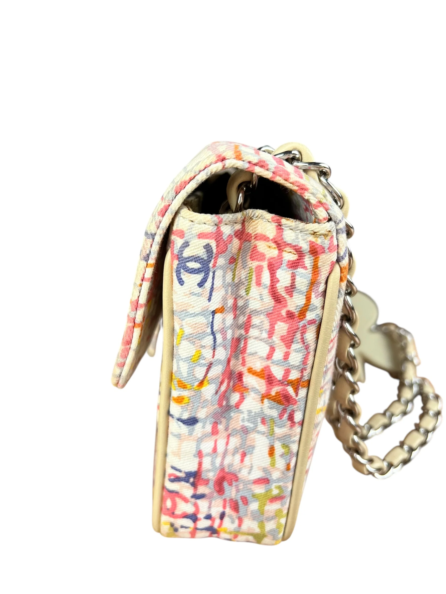 Chanel Small Watercolor Cover Canvas Flap Bag 2004 - Image 19