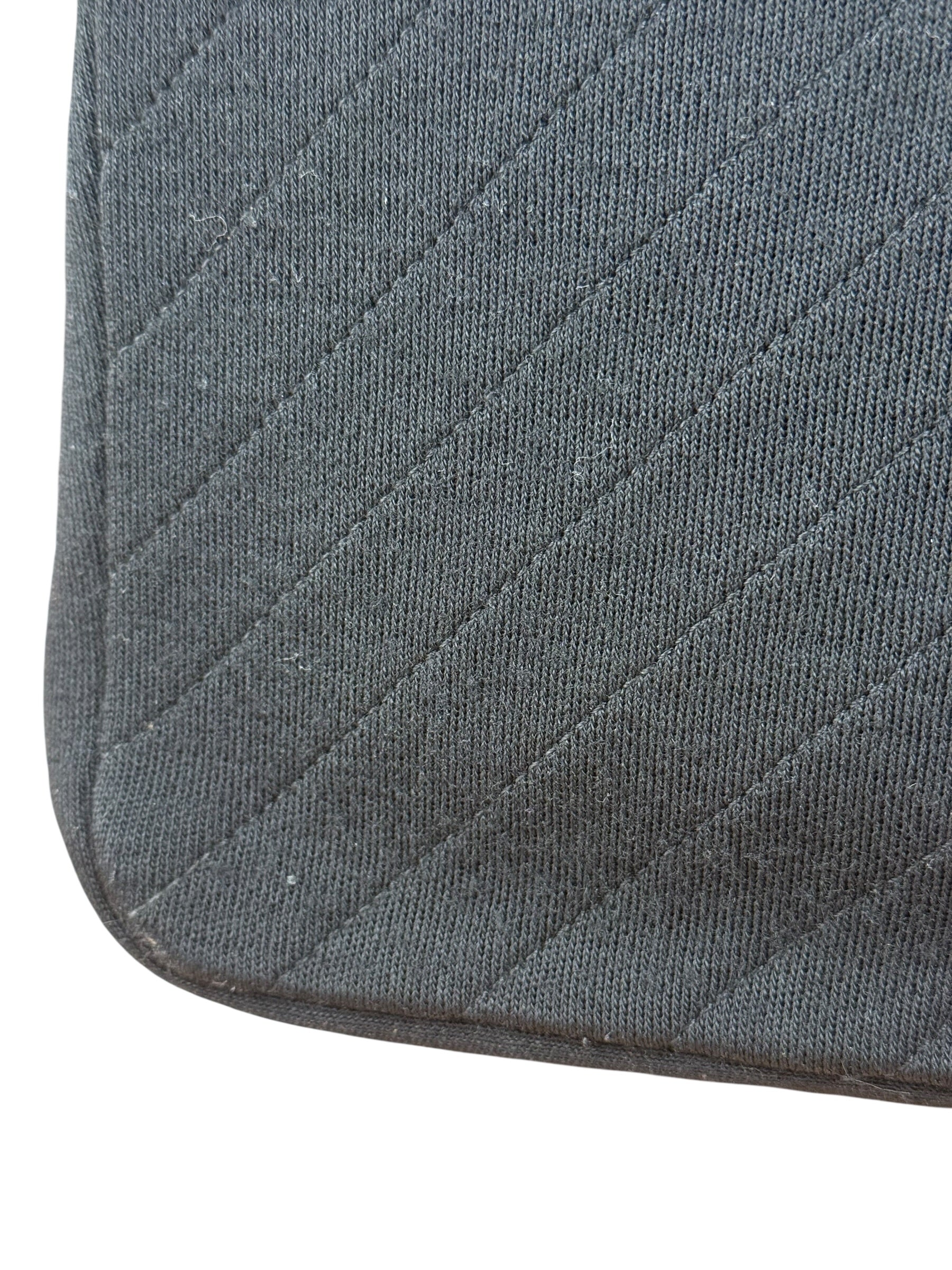 Chanel Vintage Black Cotton Quilted Flap Bag - Image 8