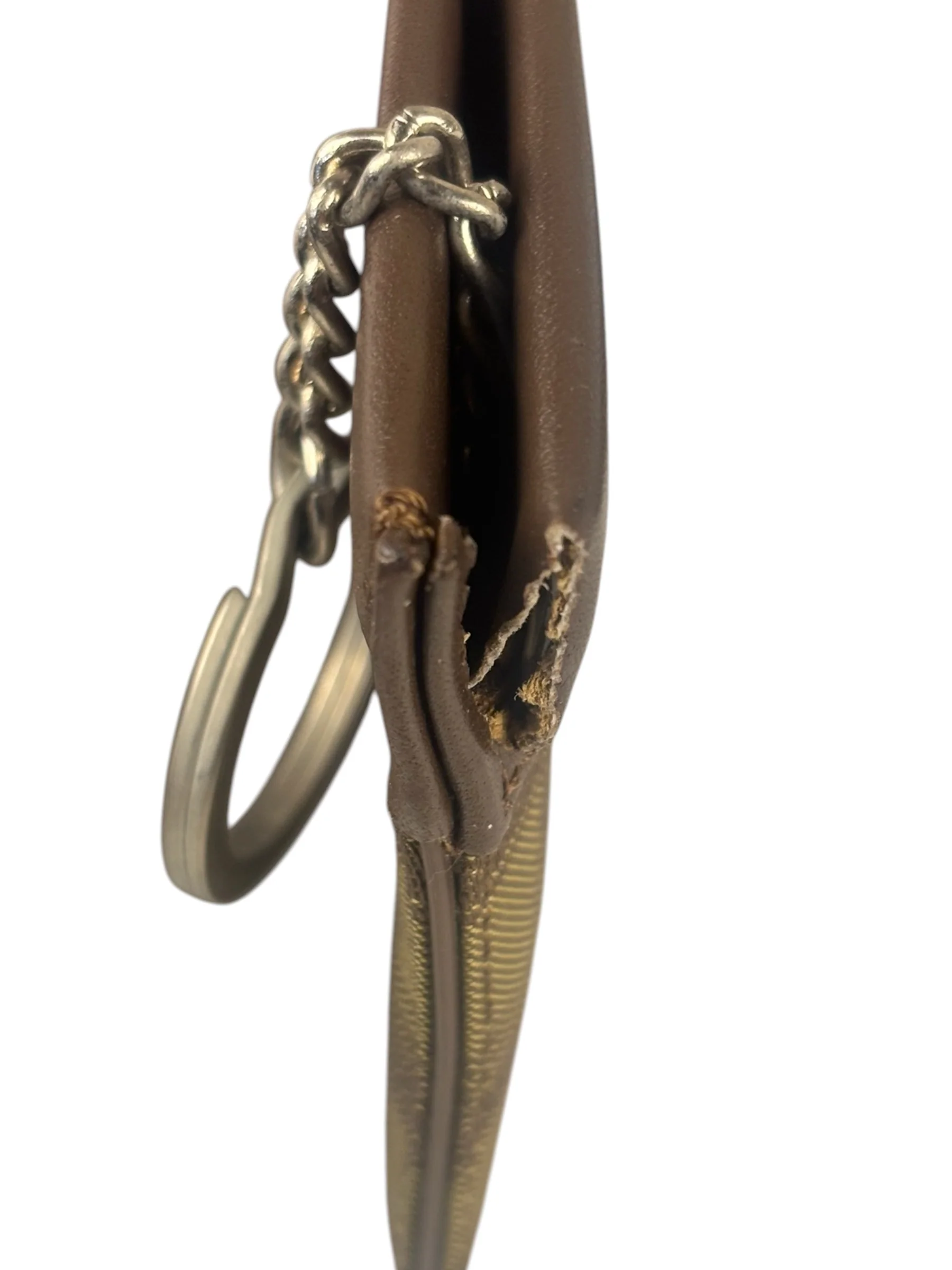 Chanel Vintage Travel Line Brown Key Pouch 2002 - Image 8