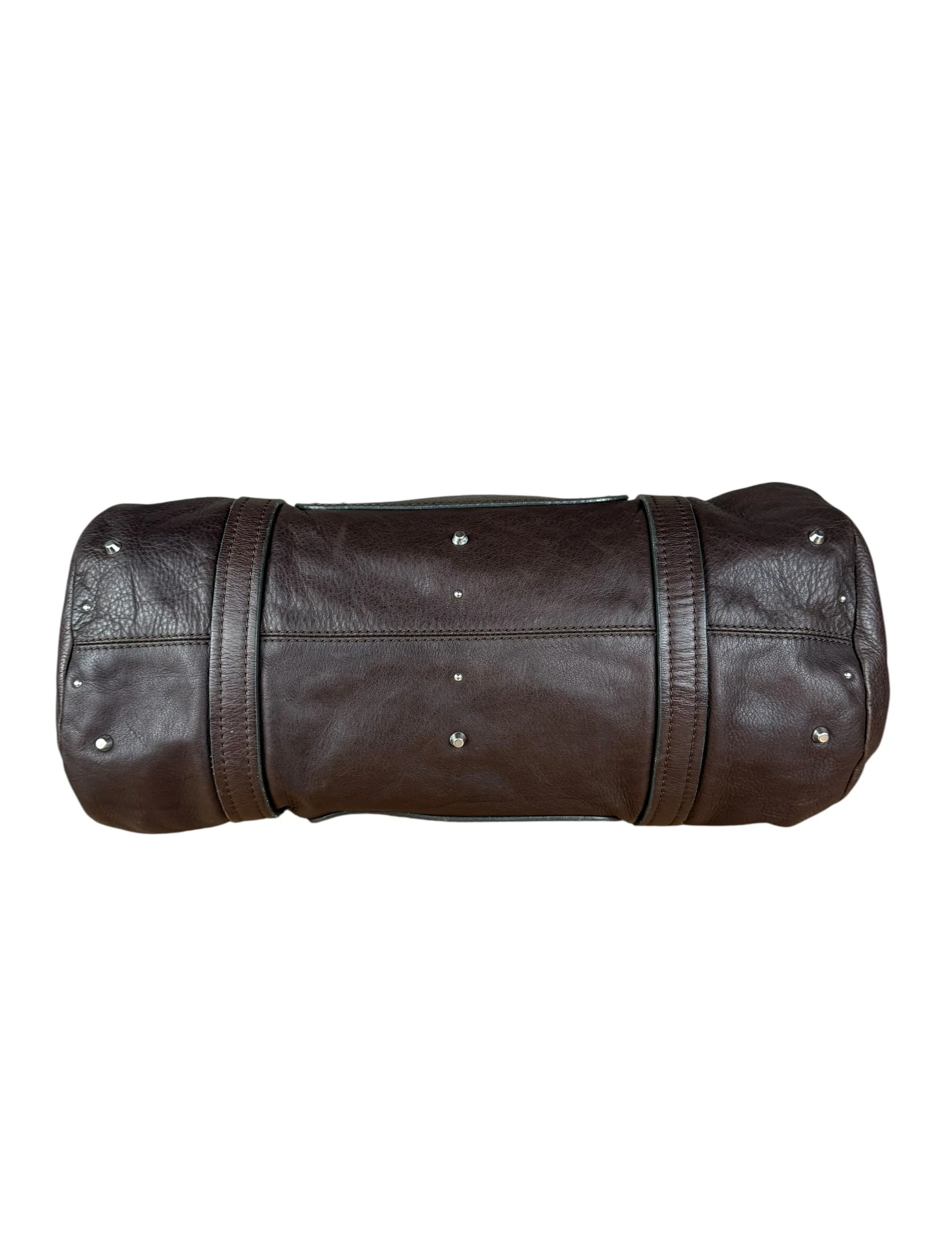 Chloé Brown Leather Mr. Paddington Boston Bag - Image 13