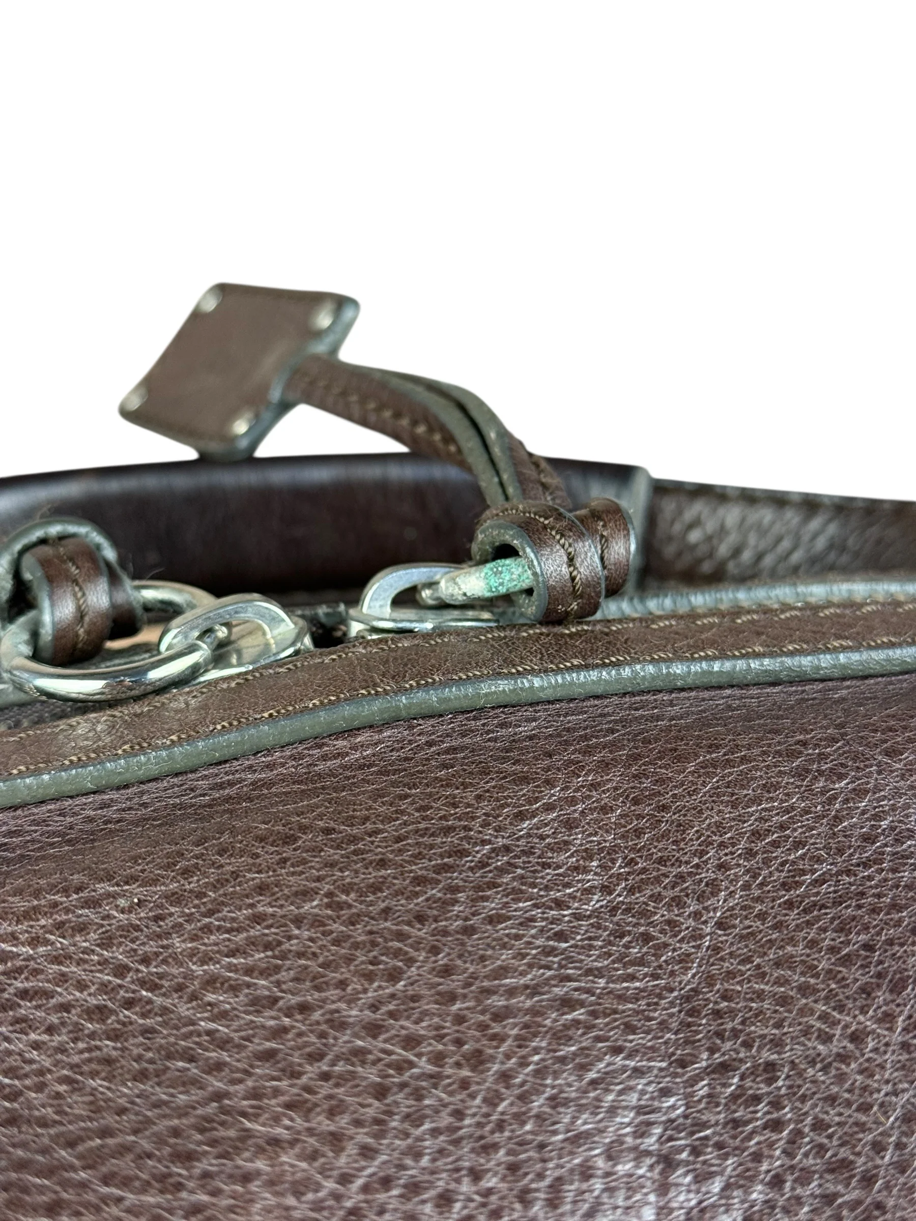 Chloé Brown Leather Mr. Paddington Boston Bag - Image 16
