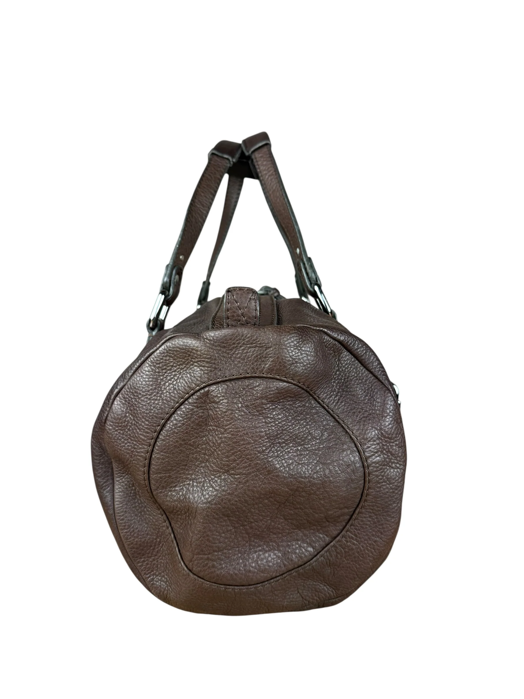 Chloé Brown Leather Mr. Paddington Boston Bag - Image 7
