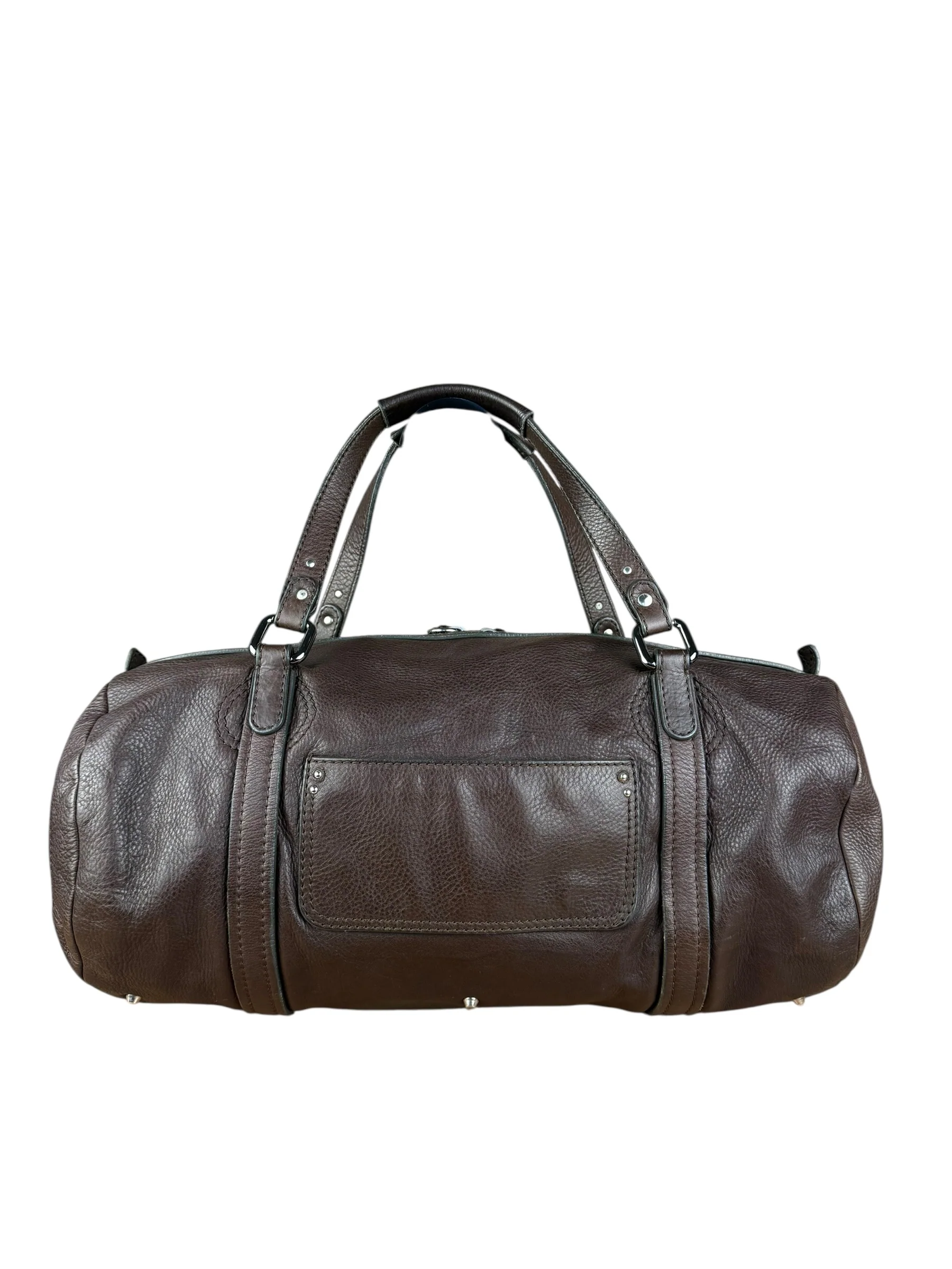 Chloé Brown Leather Mr. Paddington Boston Bag - Image 8