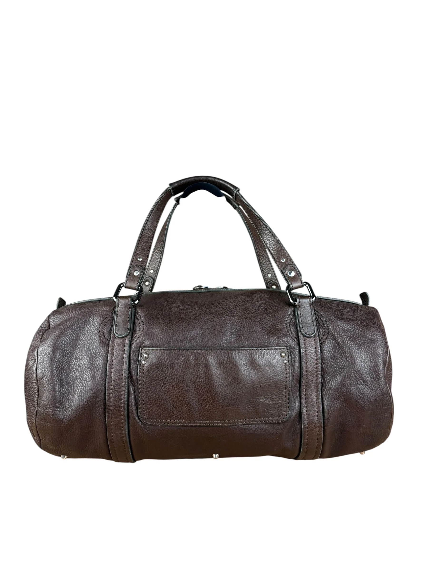Chloé Brown Leather Mr. Paddington Boston Bag - Image 9