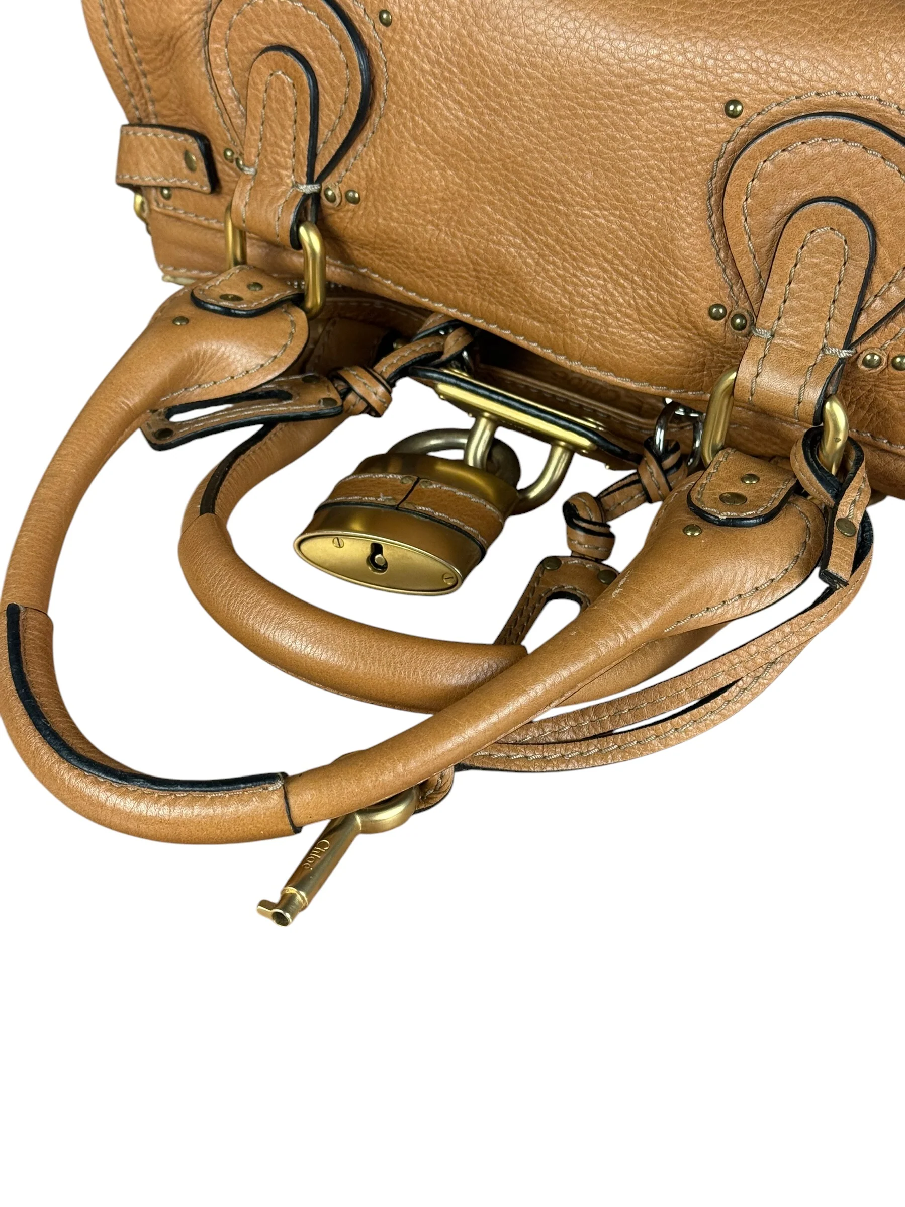 Chloé Brown Leather Paddington Handbag - Image 15
