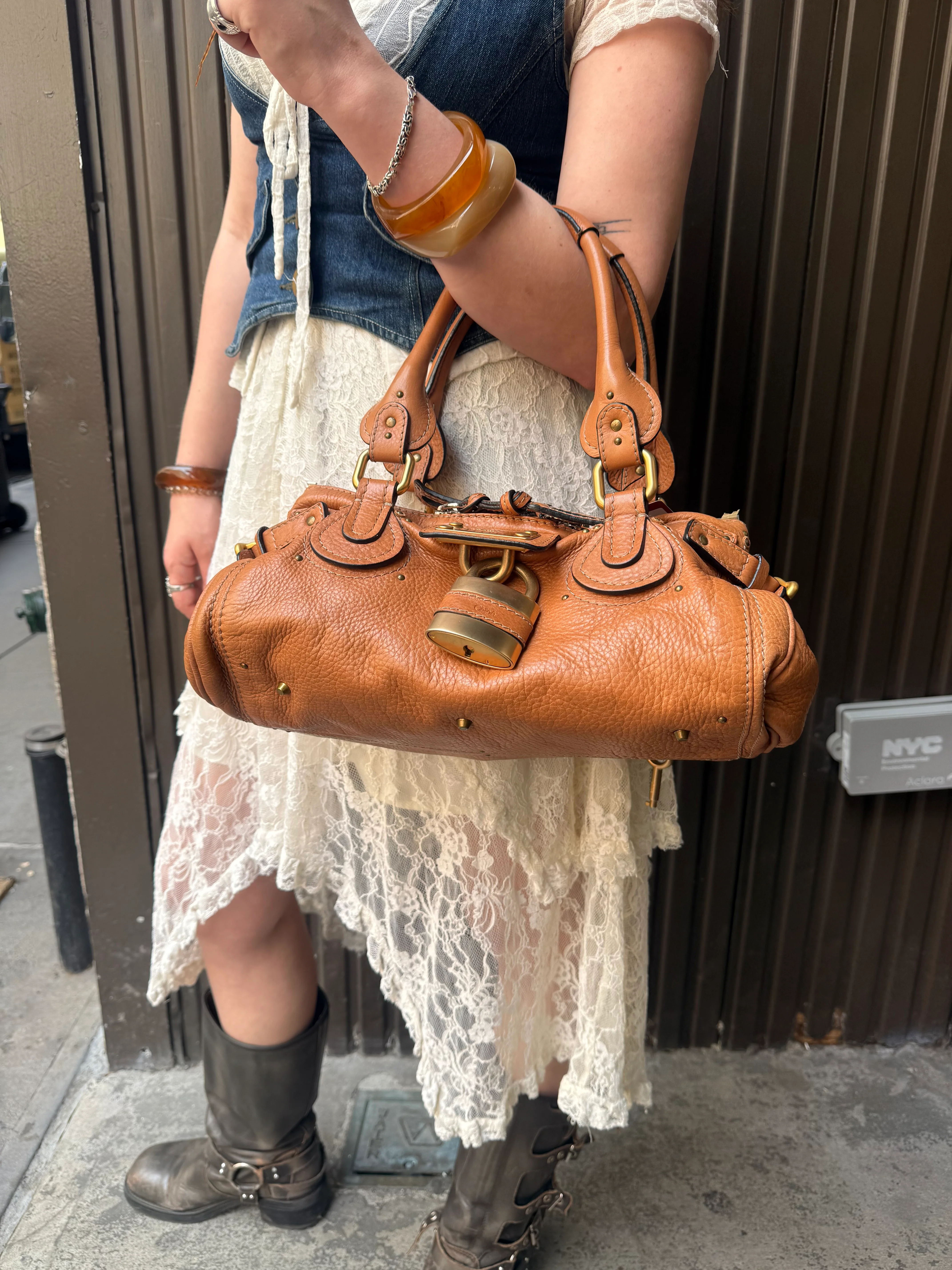 Chloé Brown Leather Paddington Handbag - Image 21
