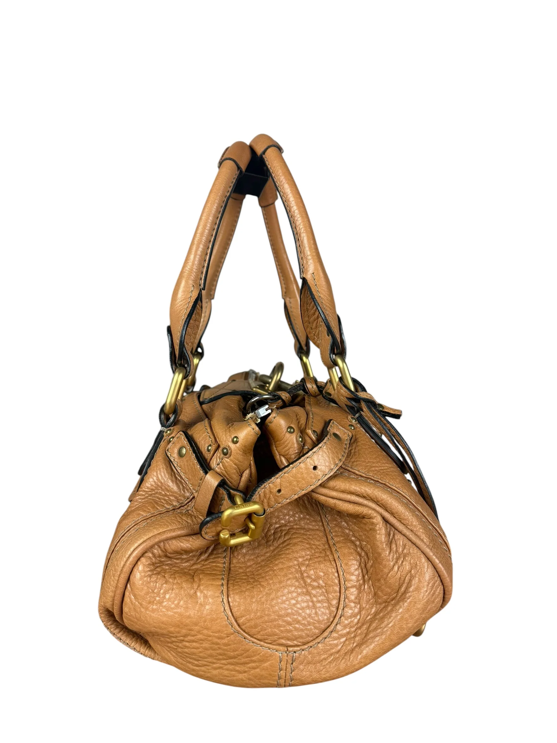 Chloé Brown Leather Paddington Handbag - Image 6