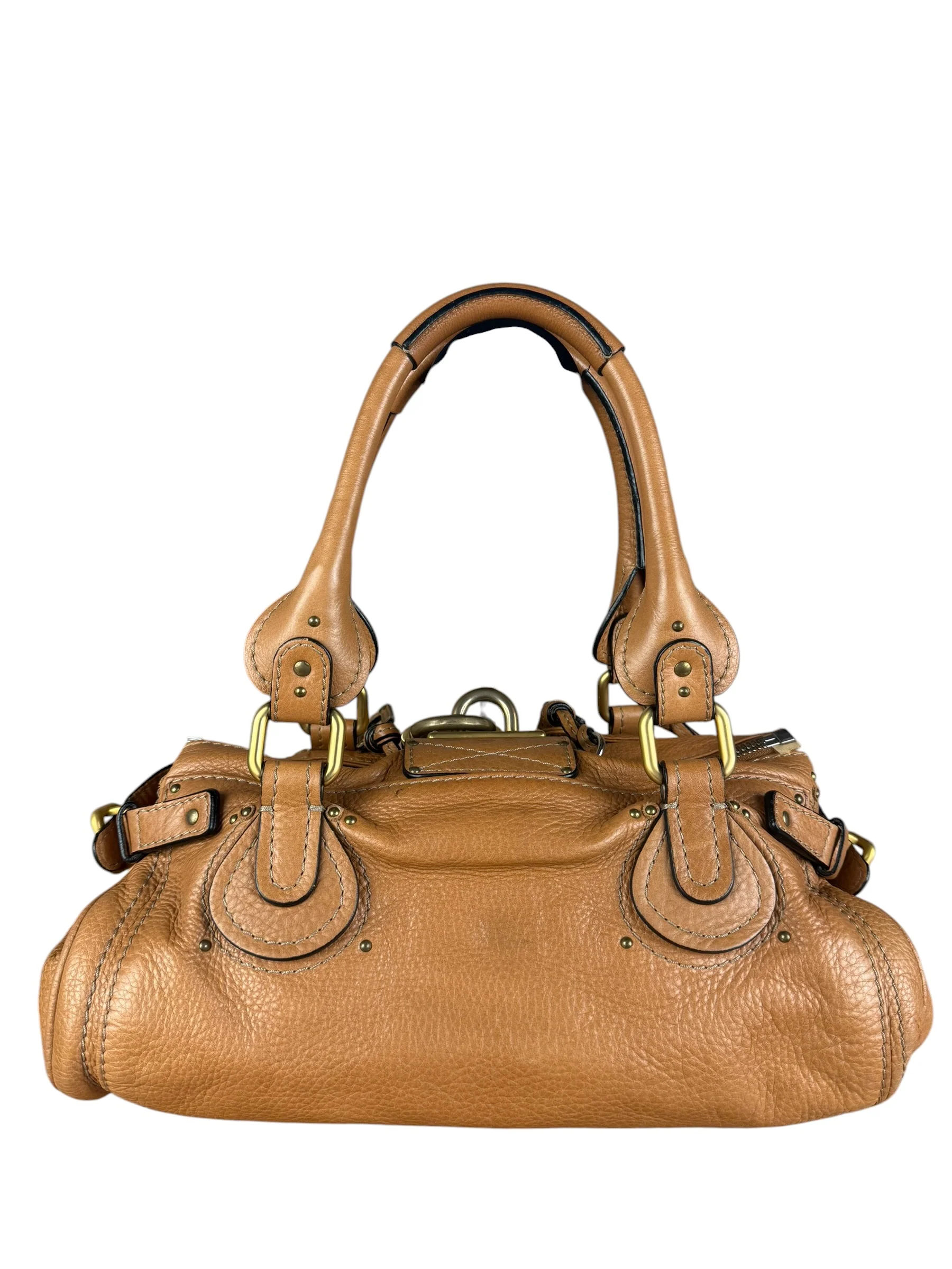 Chloé Brown Leather Paddington Handbag - Image 8