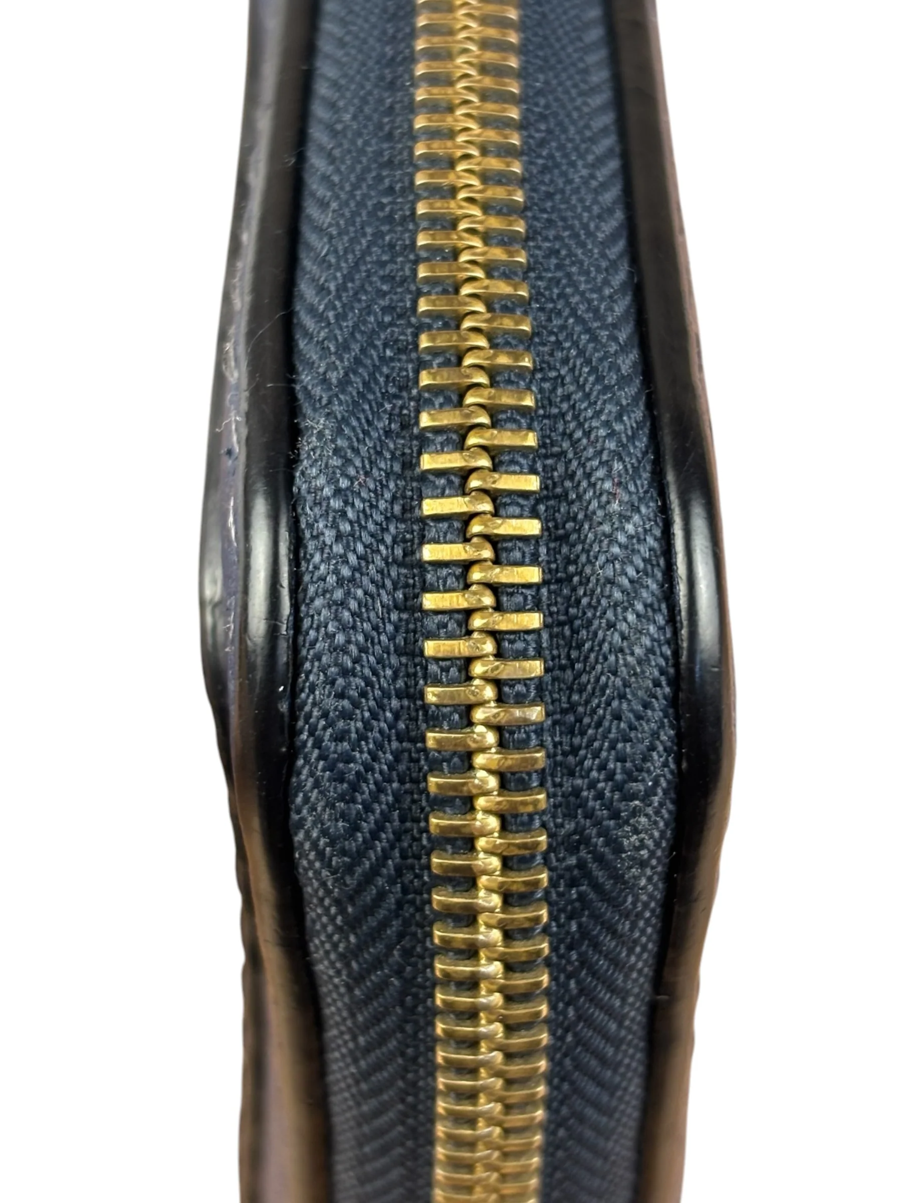 Chloé Dark Blue Leather Marcie Long Zip Wallet - Image 15