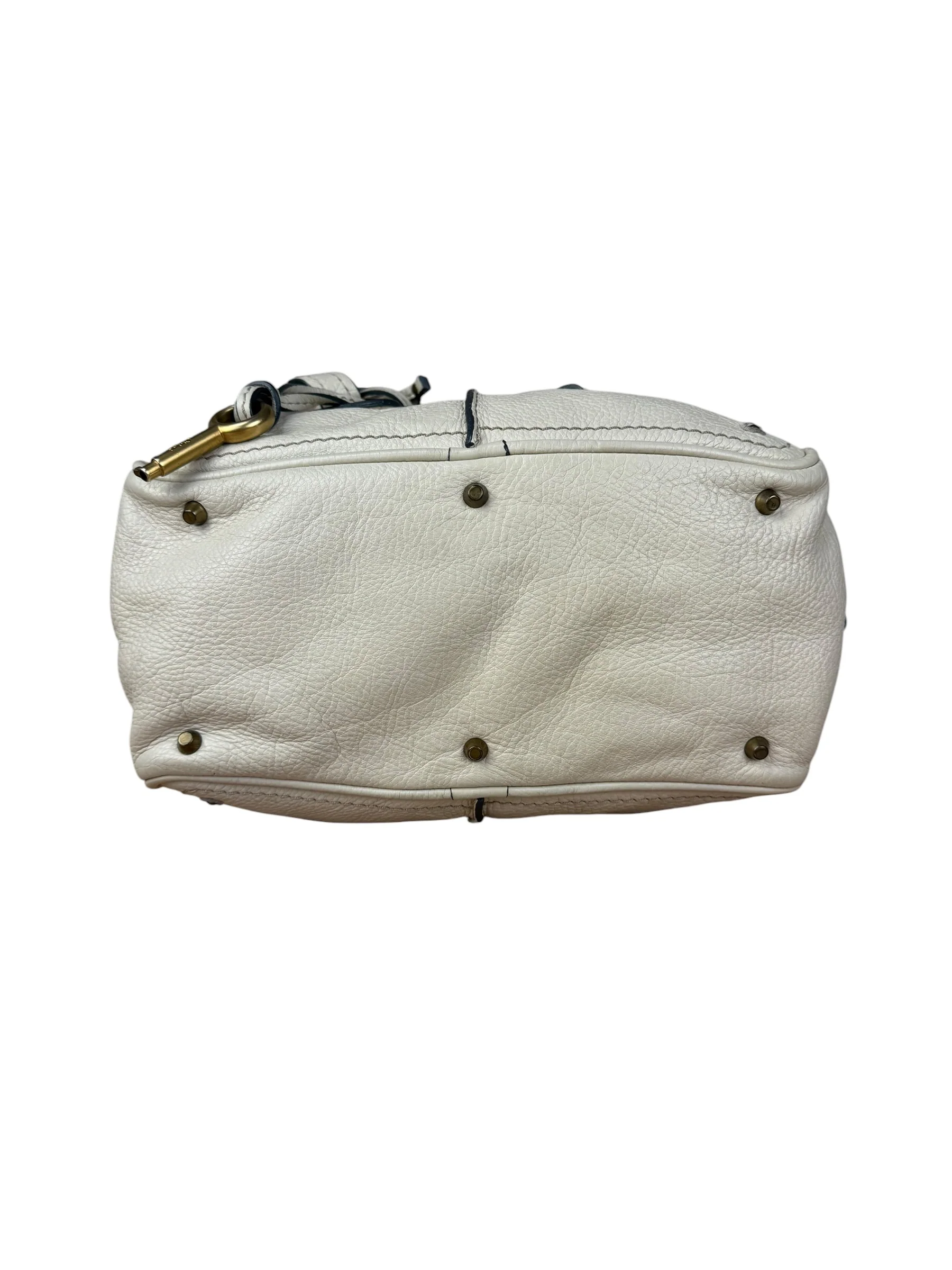 Chloé Ivory Leather Mini Paddington Handbag - Image 13